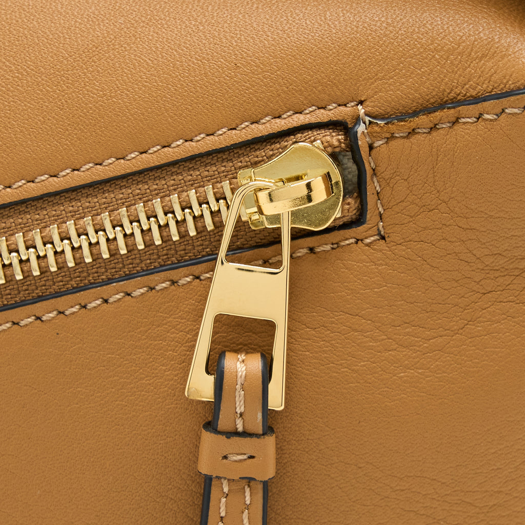 LOEWE PUZZLE HOBO BAG NAPPA CALFSKIN WARM DESERT GHW