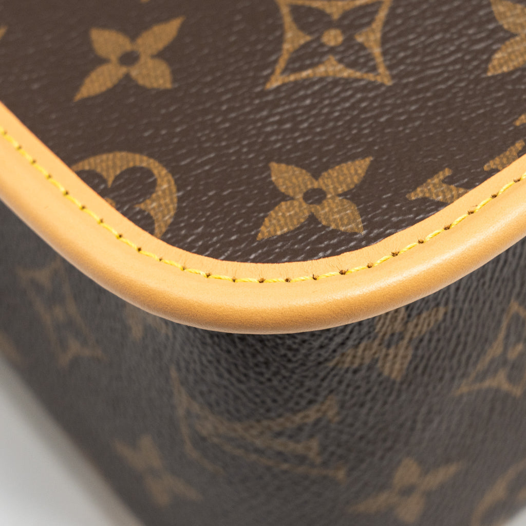 LOUIS VUITTON DIANE BAG WITH JACQUARD STRAP MONOGRAM CANVAS GHW