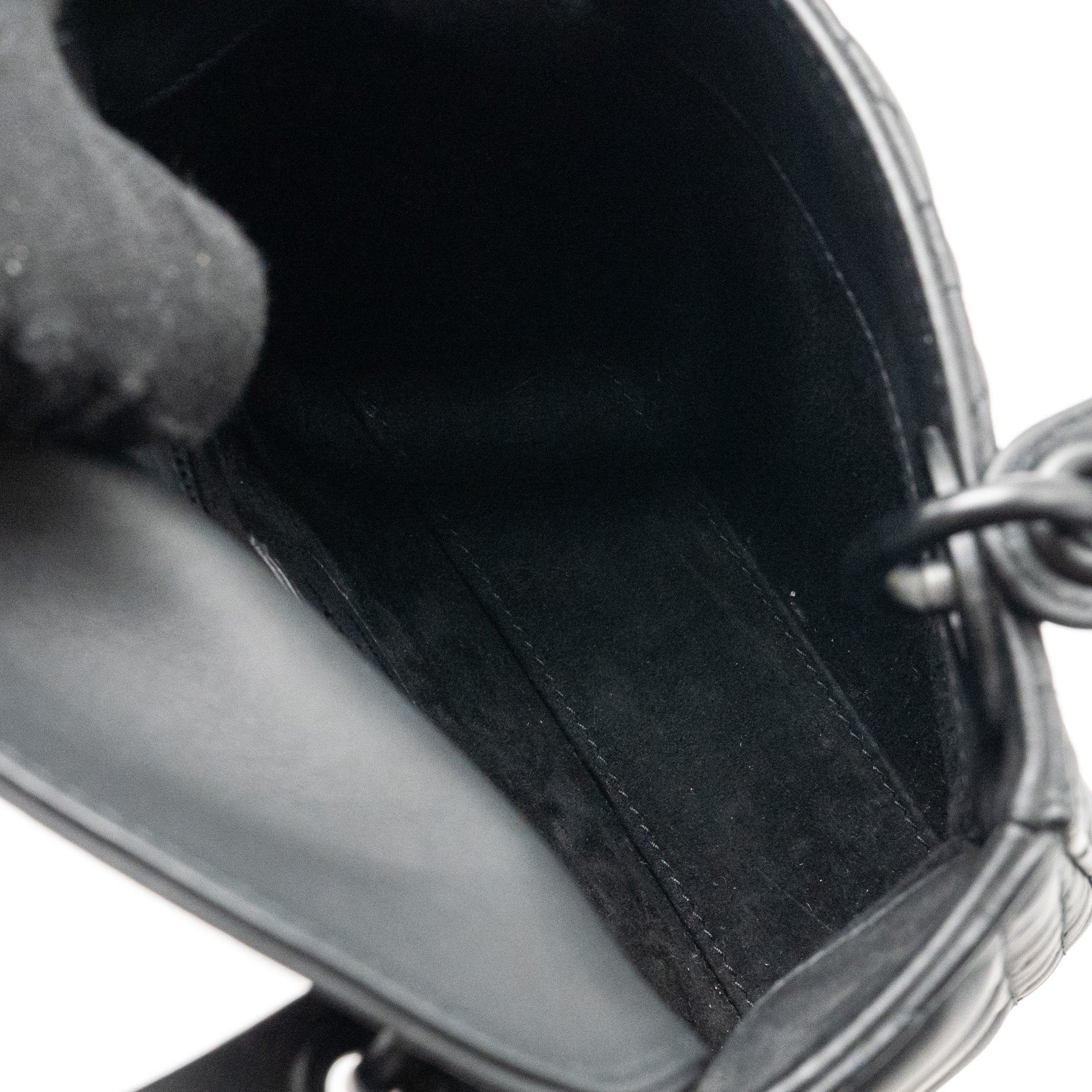 DIOR MINI LADY DIOR CALFSKIN SO BLACK