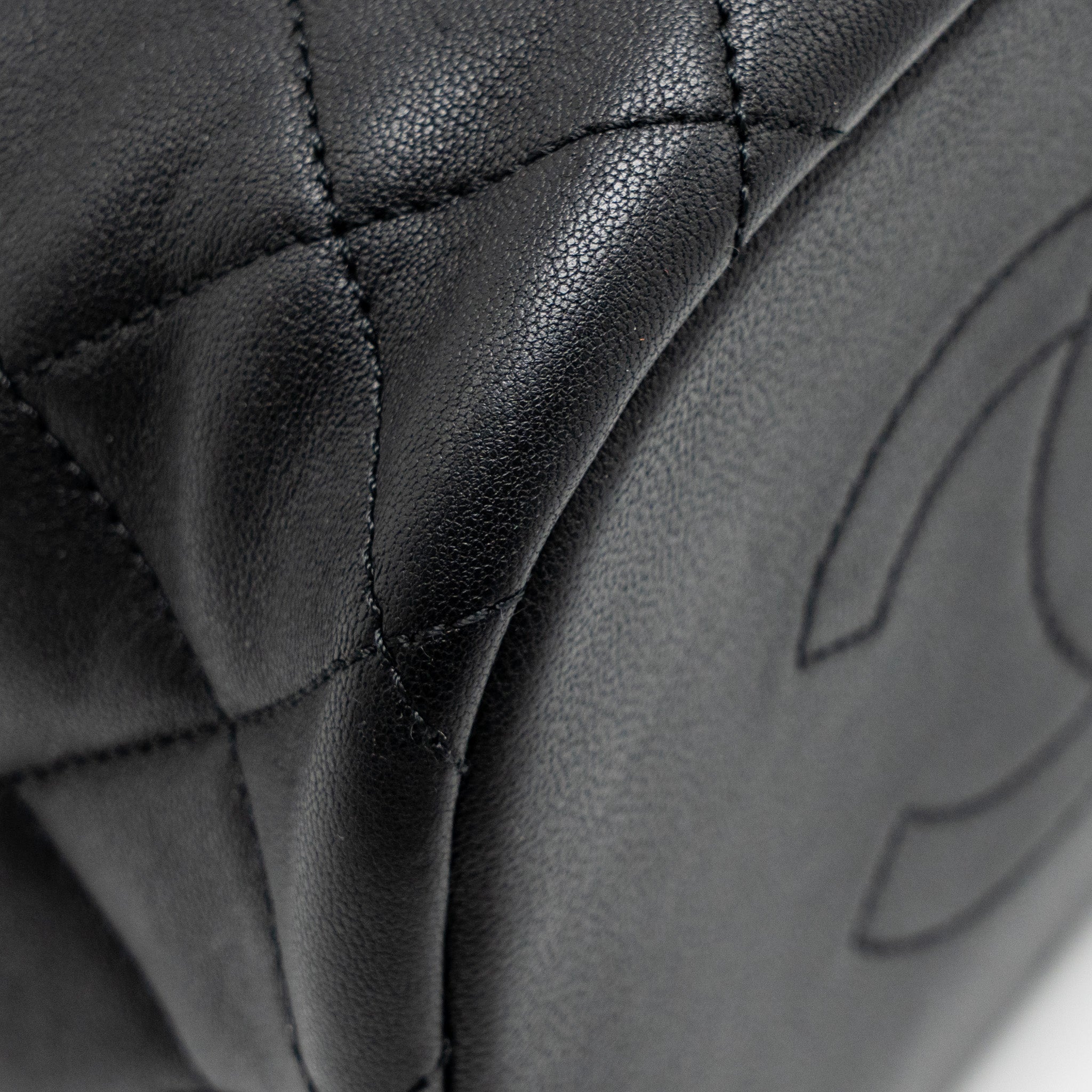 CHANEL QUILTED METALLIC BUBBLE BACKPACK LAMBSKIN BLACK MULTICOLOUR HARDWARE
