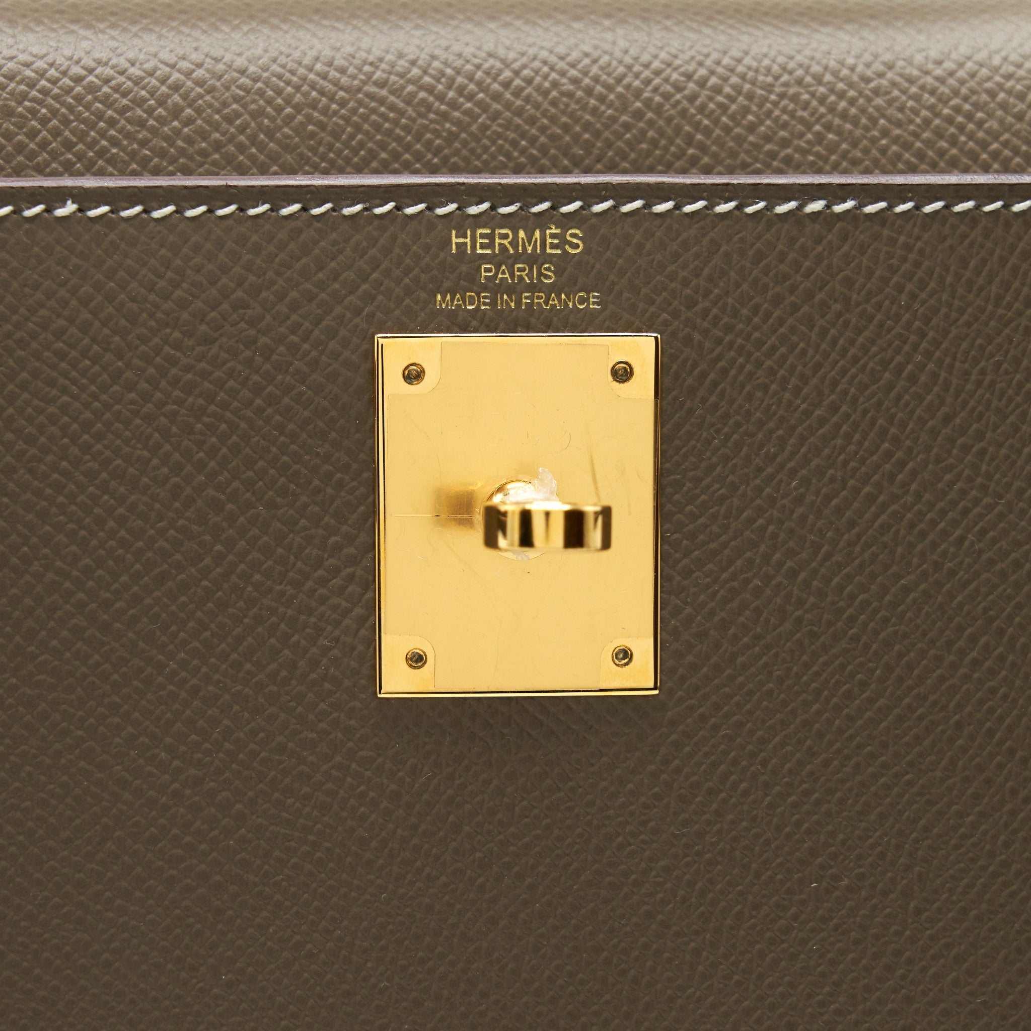 HERMES KELLY 28 EPSOM ETOUPE GHW