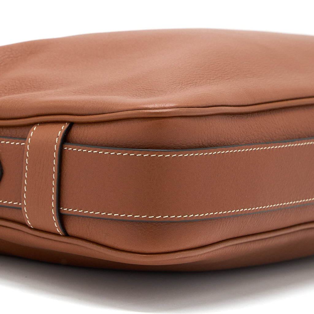 CELINE MEDIUM ROMY SUPPLE CALFSKIN TAN GHW