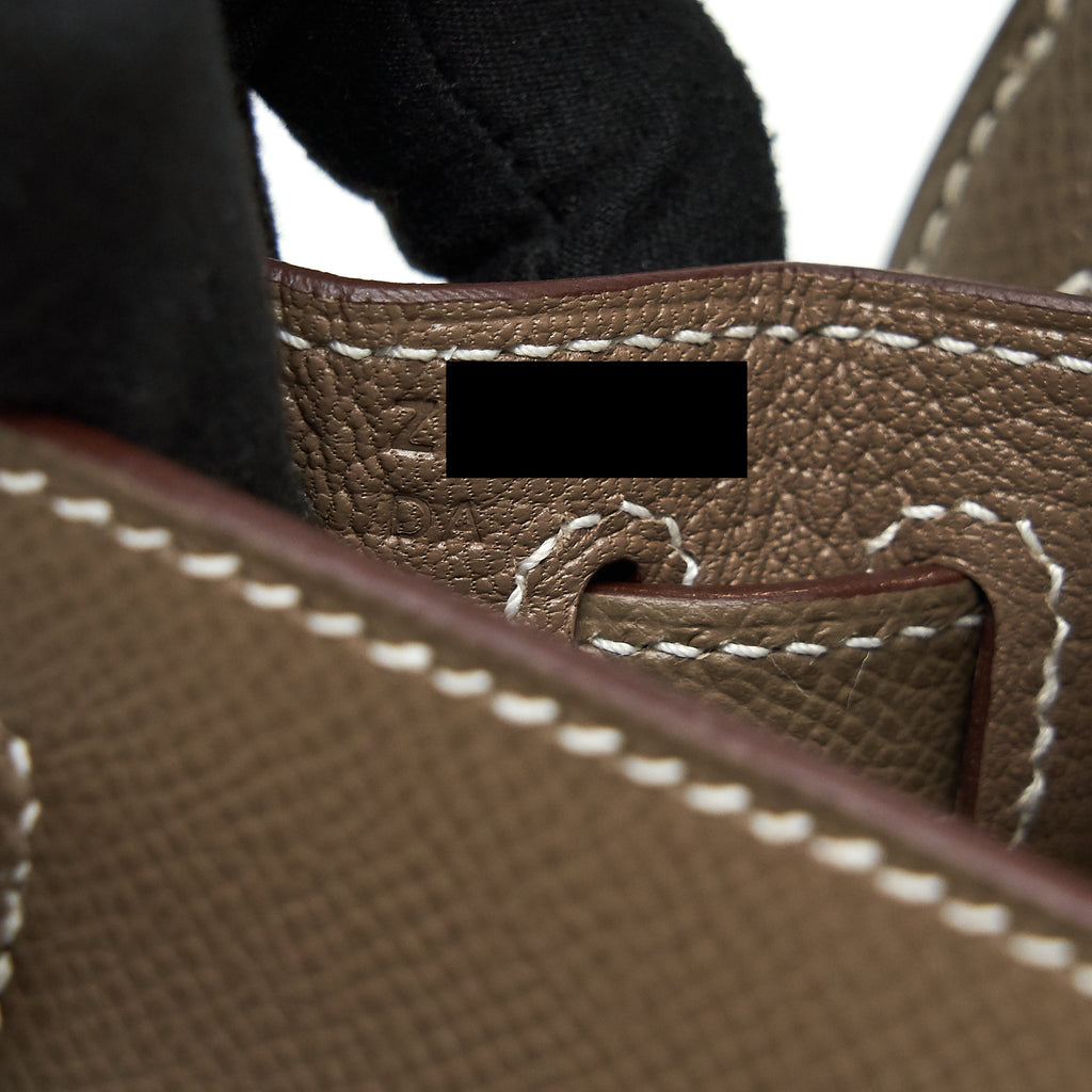 HERMES KELLY 28 EPSOM ETOUPE GHW