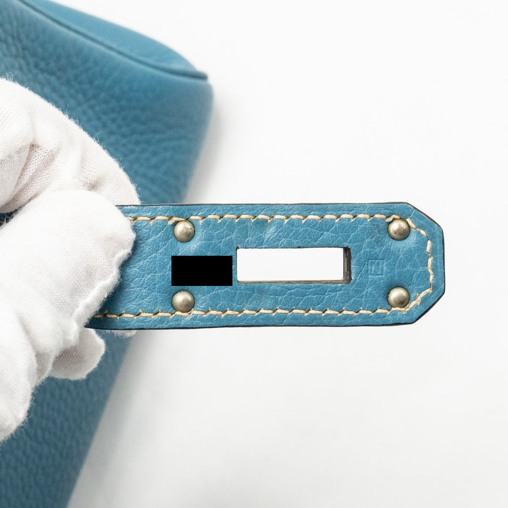 HERMES SHOULDER KELLY CLEMENCE BLUE JEANS SHW