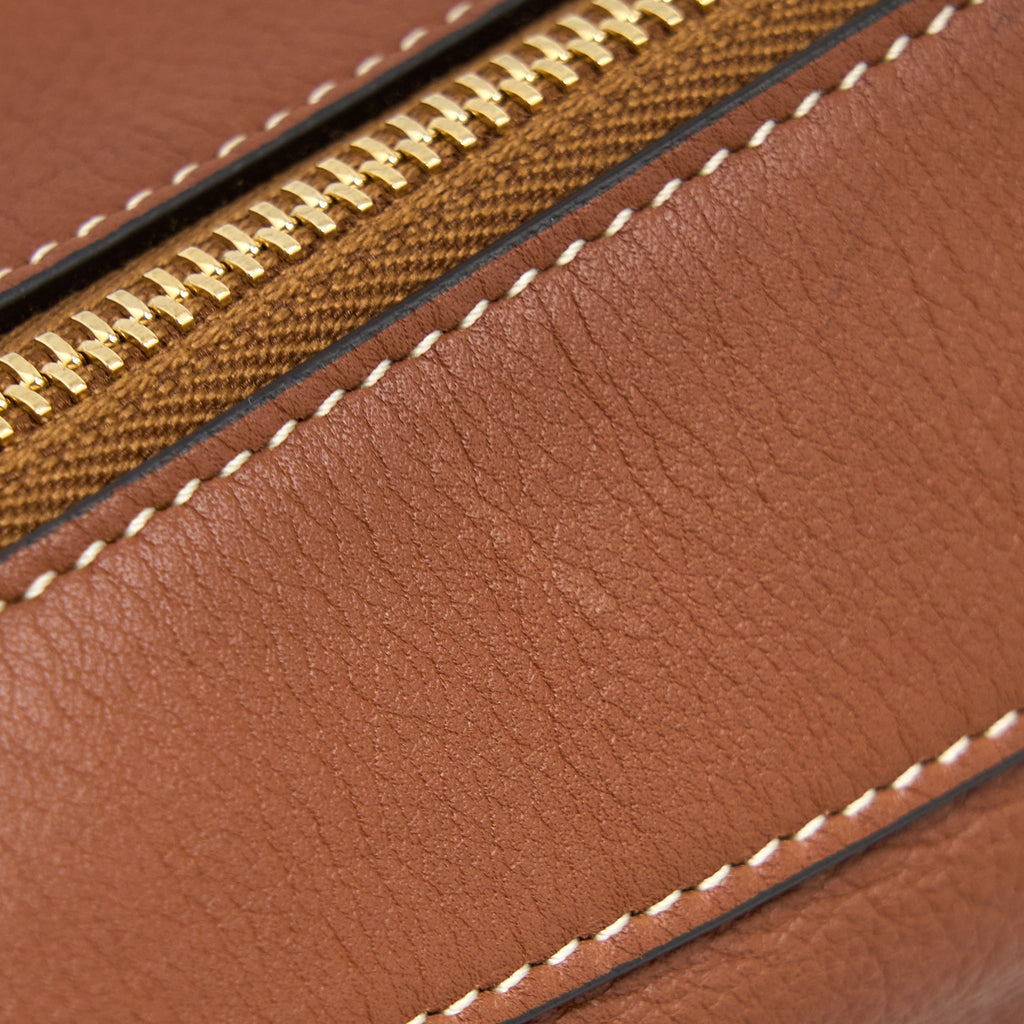 CELINE MEDIUM ROMY SUPPLE CALFSKIN TAN GHW