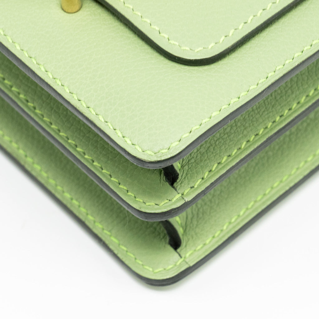 HERMES MINI ROULIS EVERCOLOR VERT CRIQUIT LGHW