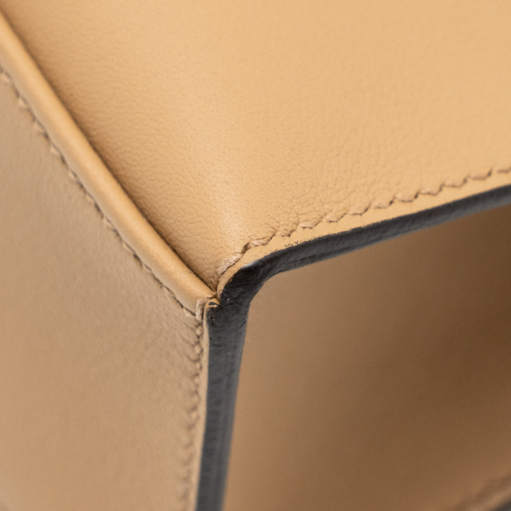 HERMES KELLY POCHETTE SWIFT 0M CHAI GHW