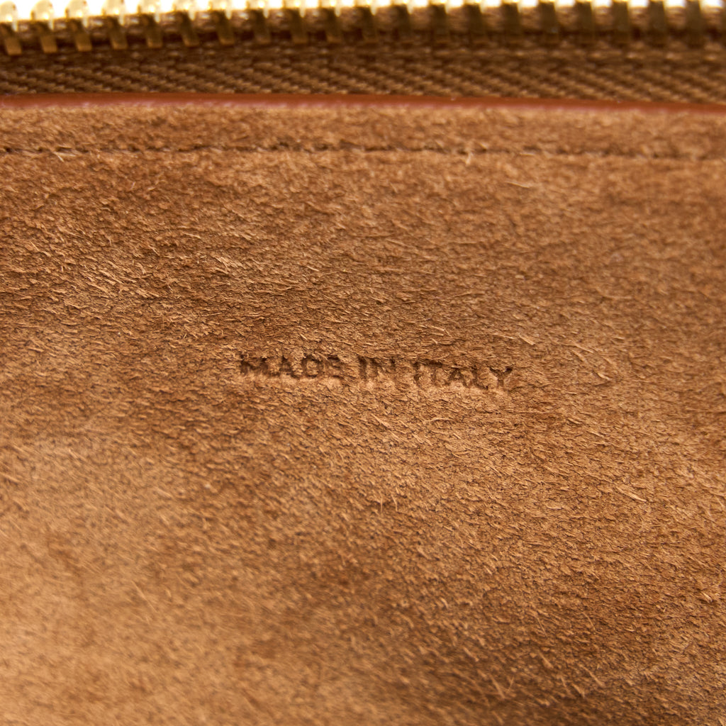 CELINE MEDIUM ROMY SUPPLE CALFSKIN TAN GHW