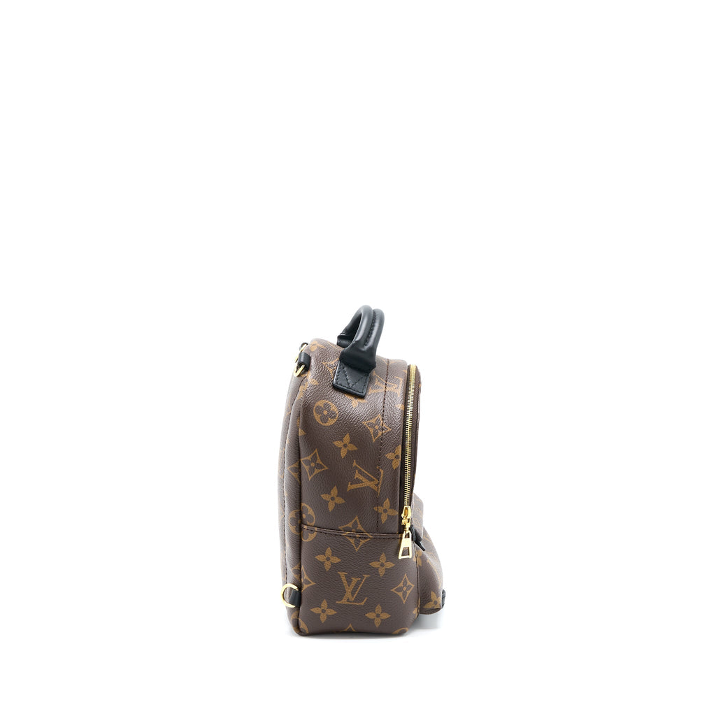 LOUIS VUITTON MINI PALM SPRING BACKPACK MONOGRAM CANVAS GHW