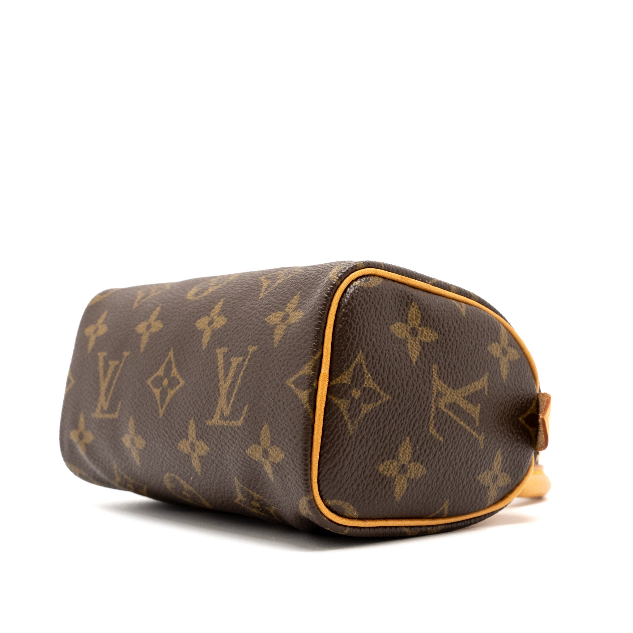 LOUIS VUITTON VINTAGE NANO SPEEDY MONOGRAM CANVAS GHW