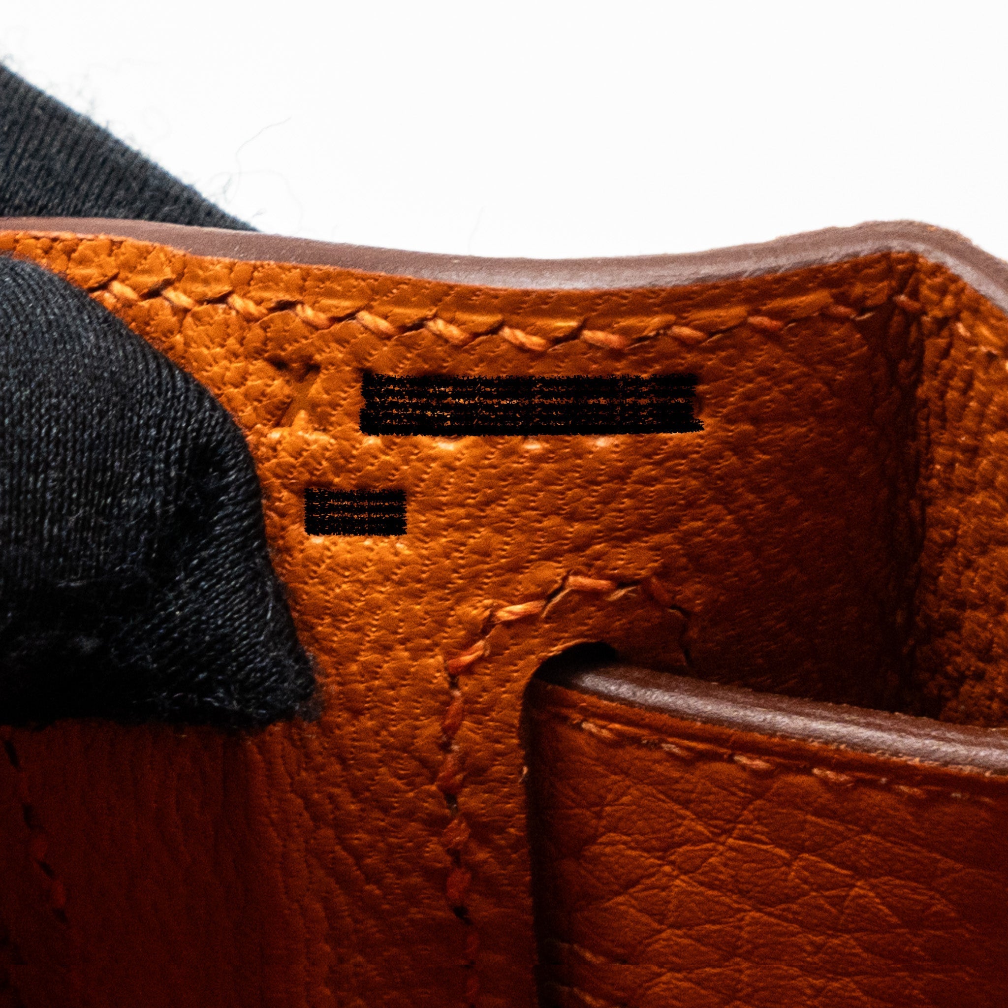 HERMES KELLY 28 CLEMENCE LEATHER 93 ORANGE GHW