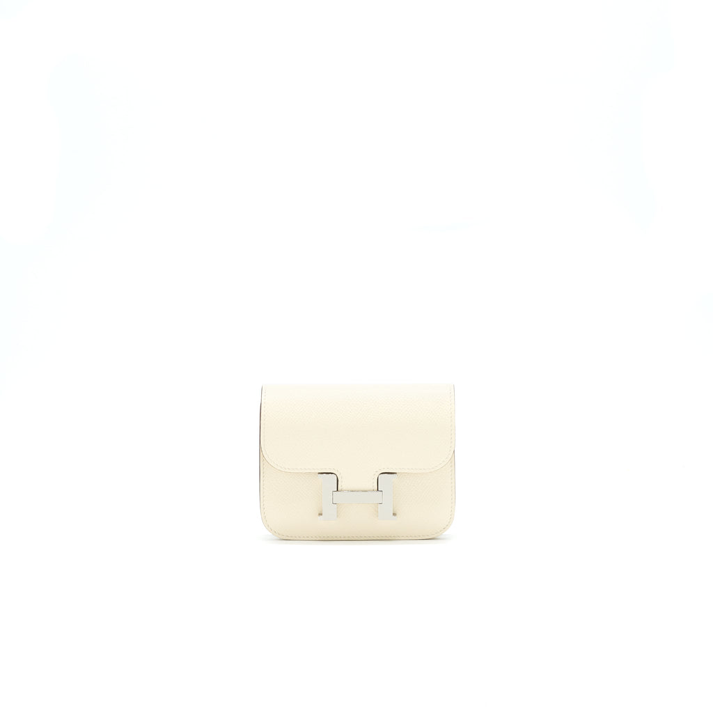 HERMES CONSTANCE SLIM WALLET EPSOM NATA SHW
