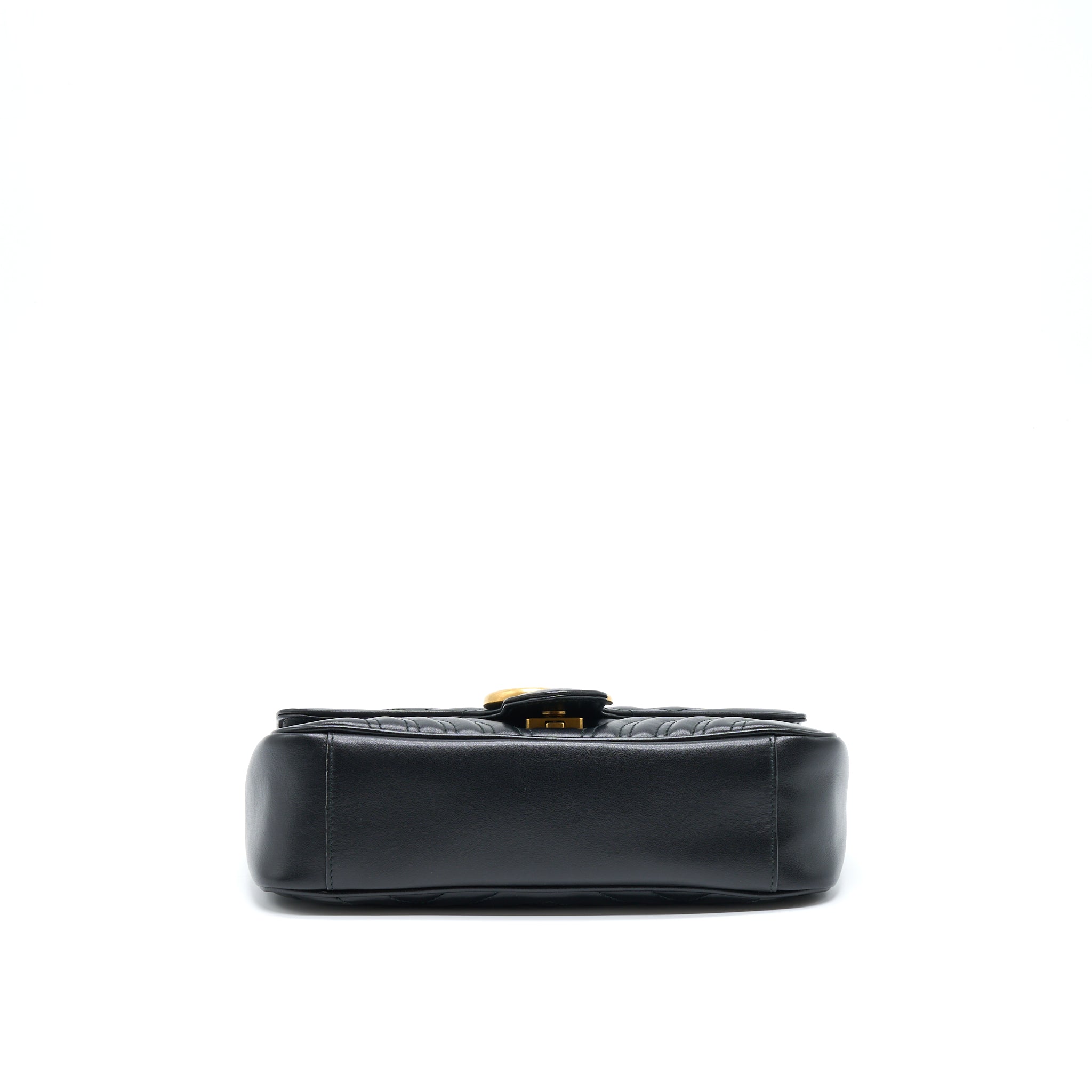 GUCCI SMALL MARMONT BLACK GHW