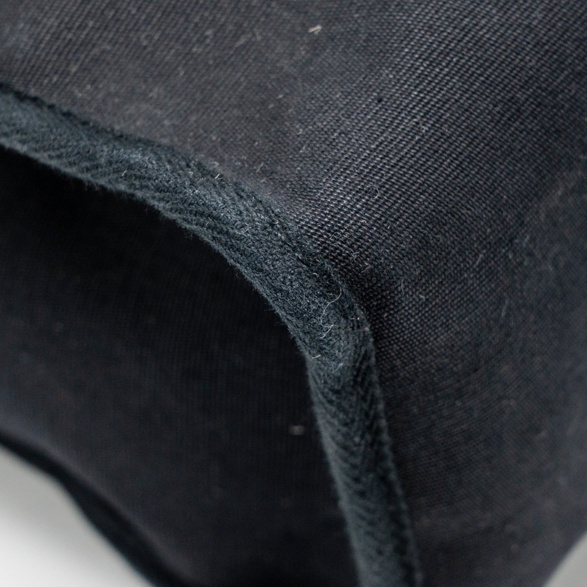 HERMES HERBAG 31 ZIP BAG CANVAS/HUNTER LEATHER BLACK SHW