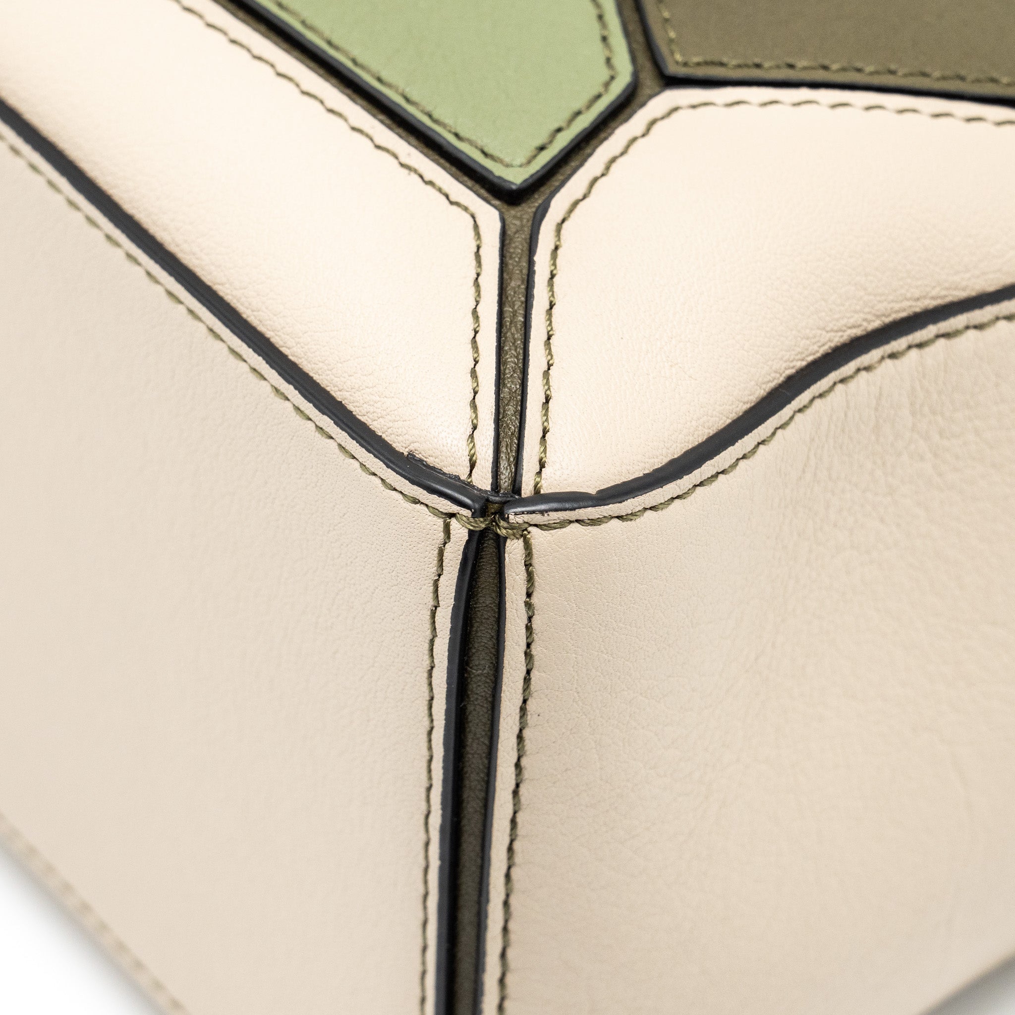 LOEWE SMALL PUZZLE BAG CALFSKIN MULTICOLOUR GHW