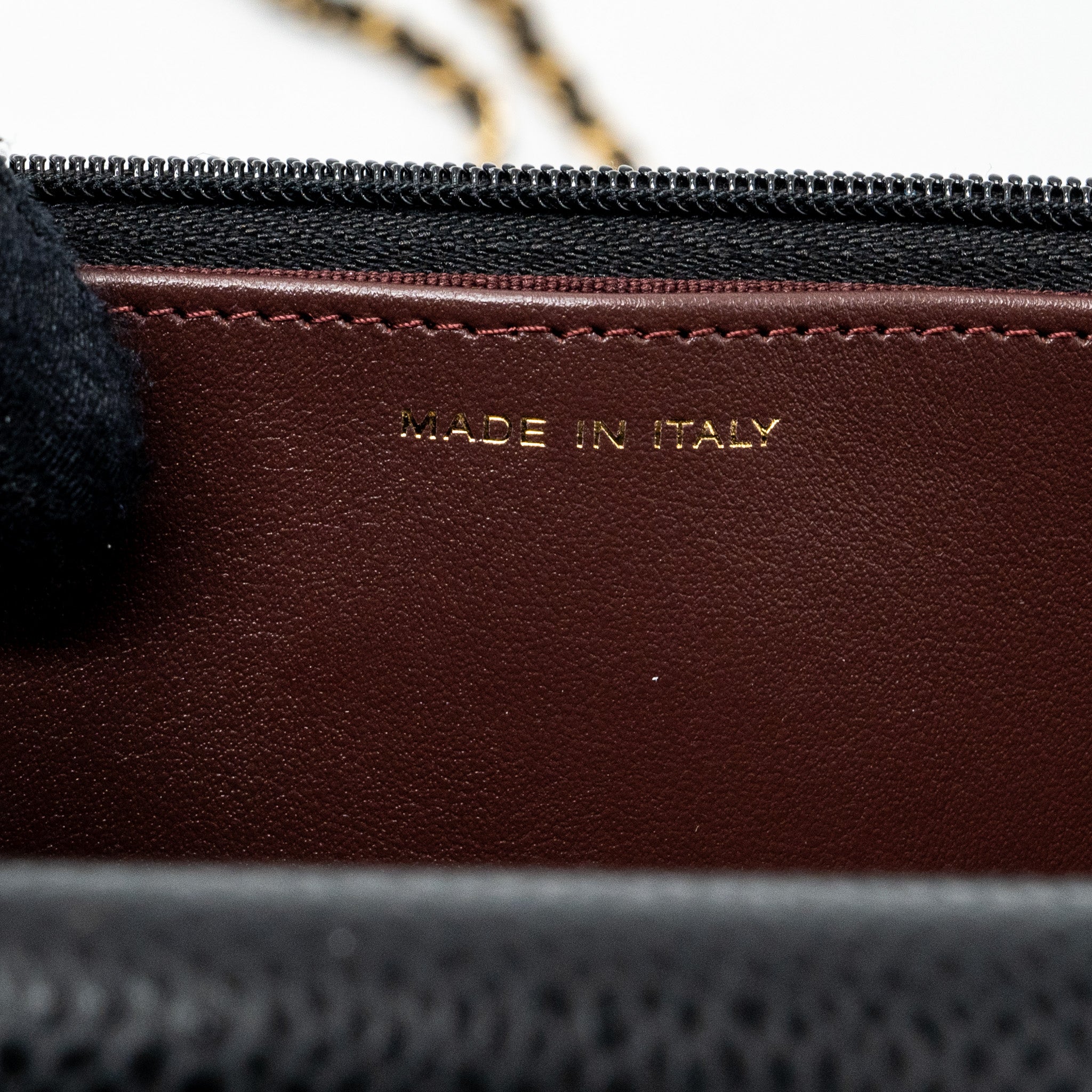CHANEL CLASSIC WALLET ON CHAIN CAVIAR BLACK GHW (MICROCHIP)