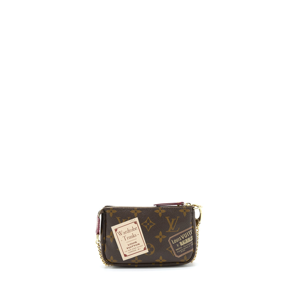 LOUIS VUITTON MINI POCHETTE LIMITED EDITION MONOGRAM CANVAS GHW
