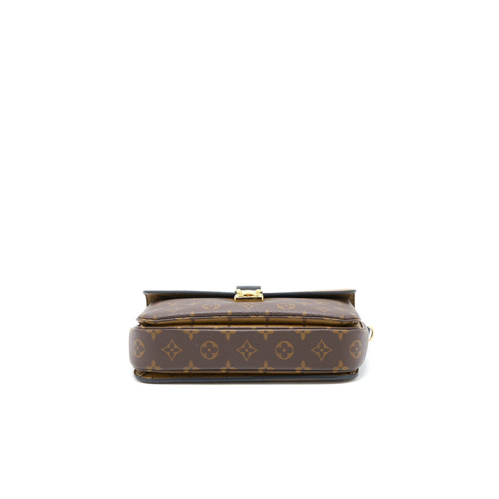 LOUIS VUITTON POCHETTE MÉTIS MONOGRAM REVERSE CANVAS GHW
