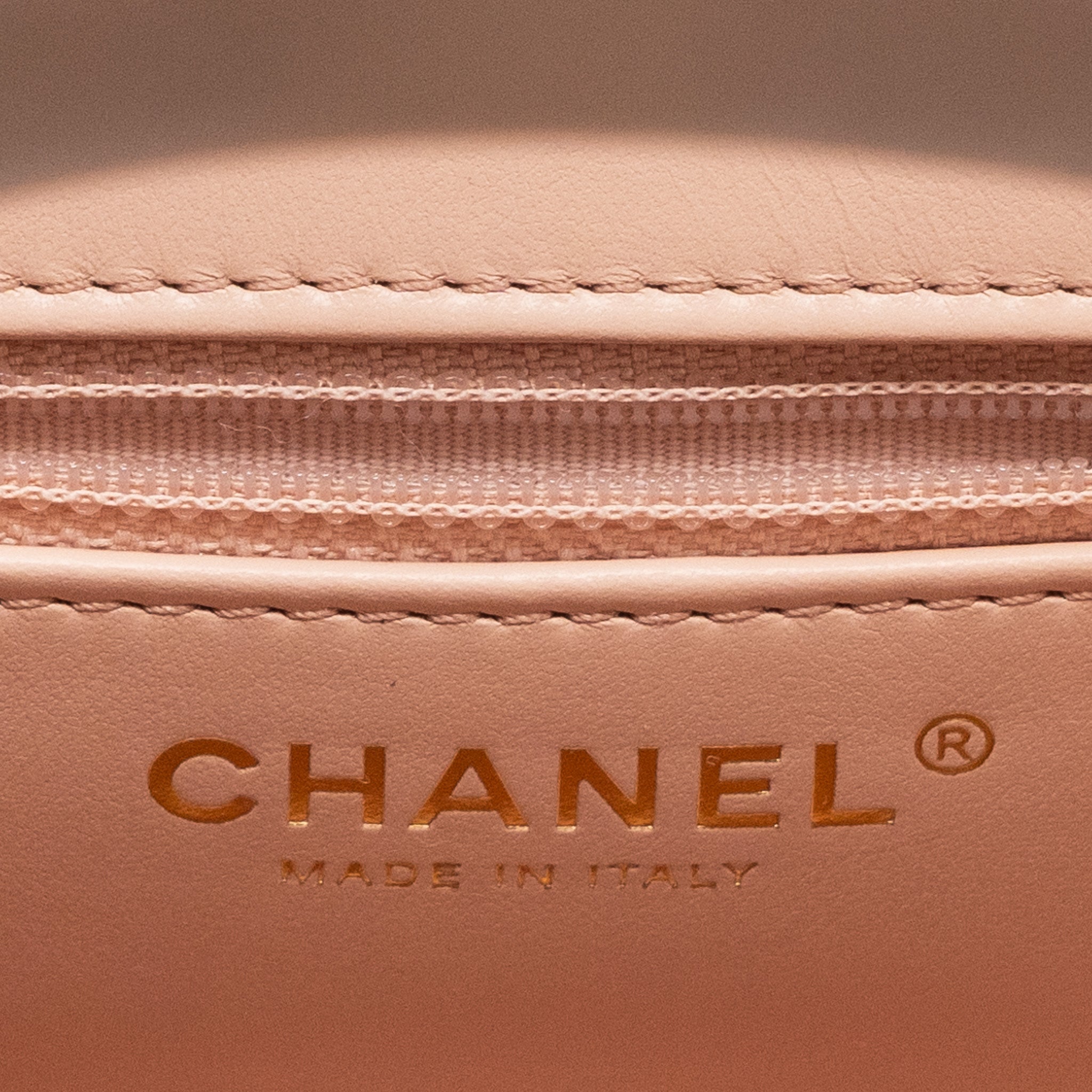 CHANEL 23K MINI SHOPPING BAG CALFSKIN LIGHT PINK GHW(MICROCHIP)