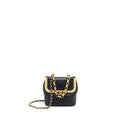 CHANEL 20A KISS-LOCK MINI VANITY FLAP BAG CALFSKIN BLACK GHW