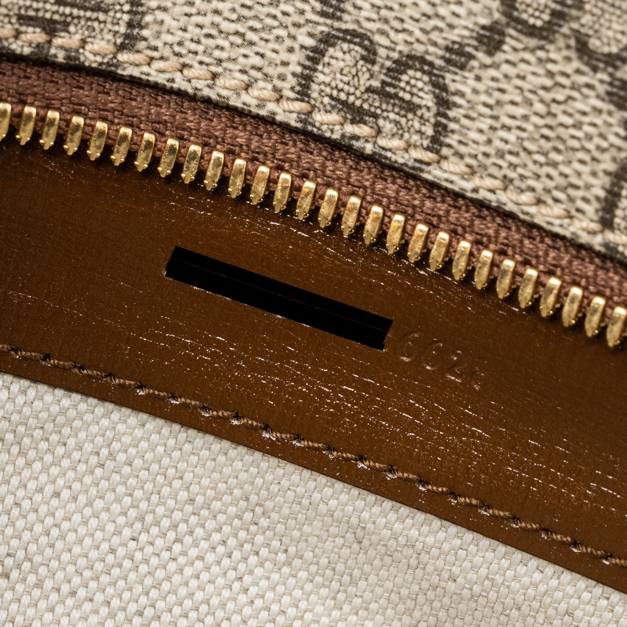 GUCCI BELT BAG INTERLOCKING GG SUPREME CANVAS GHW