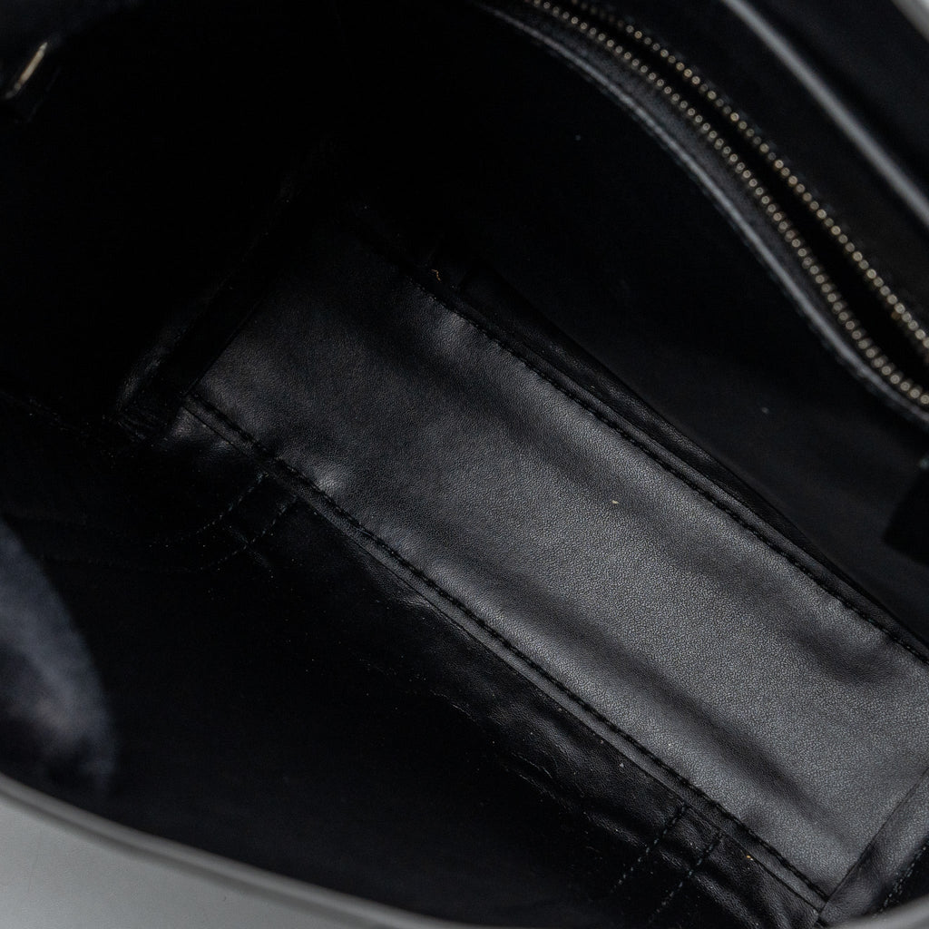 BALENCIAGA XXS EVERYDAY TOTE BAG CROC-EMBOSSED CALFSKIN GREY SHW