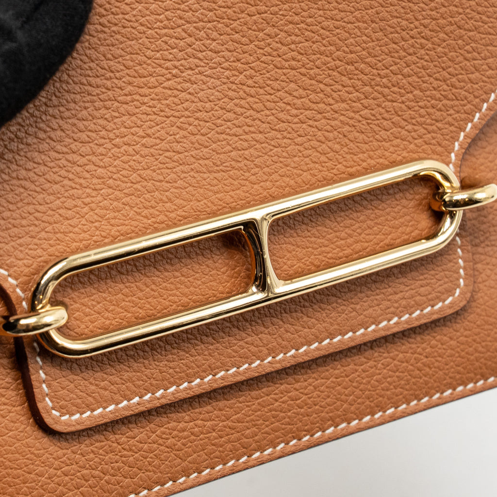 HERMES ROULIS SLIM EVERCOLOR GOLD GHW