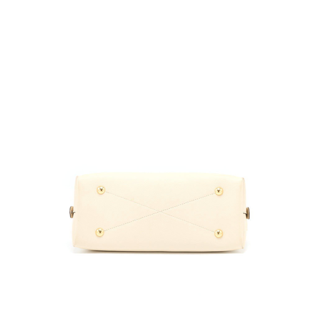LOUIS VUITTON NEO ALMA PM MONOGRAM EMPREINTE WHITE GHW