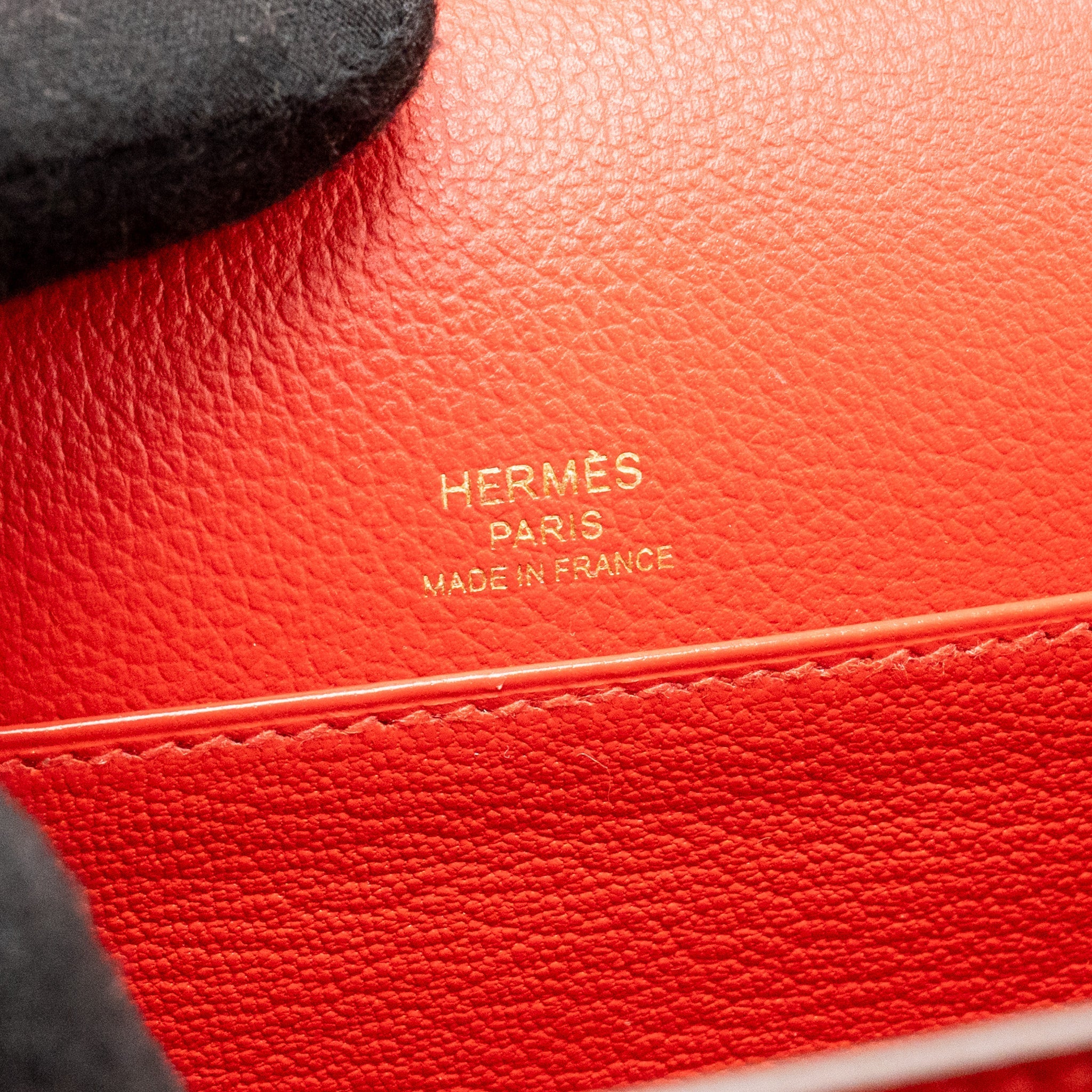 HERMES MINI ROULIS EVERCOLOR S3 ROUGE DE COEUR LGHW