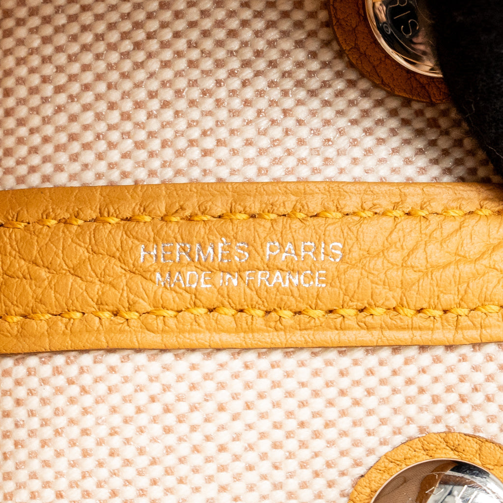 HERMES NEO GARDEN PARTY 23 CANVAS/NEGONDA BEIGE/NATUREL SABLE SHW