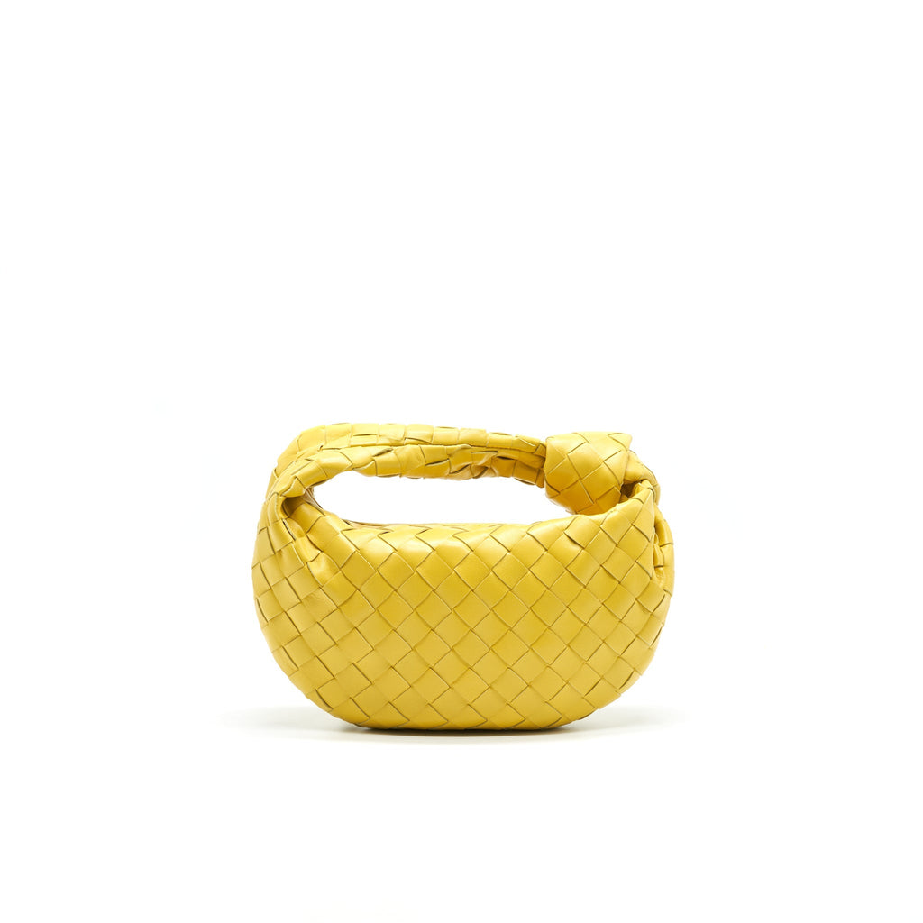 BOTTEGA VENETA MINI JODIE SHOULDER BAG BUTTERCUP