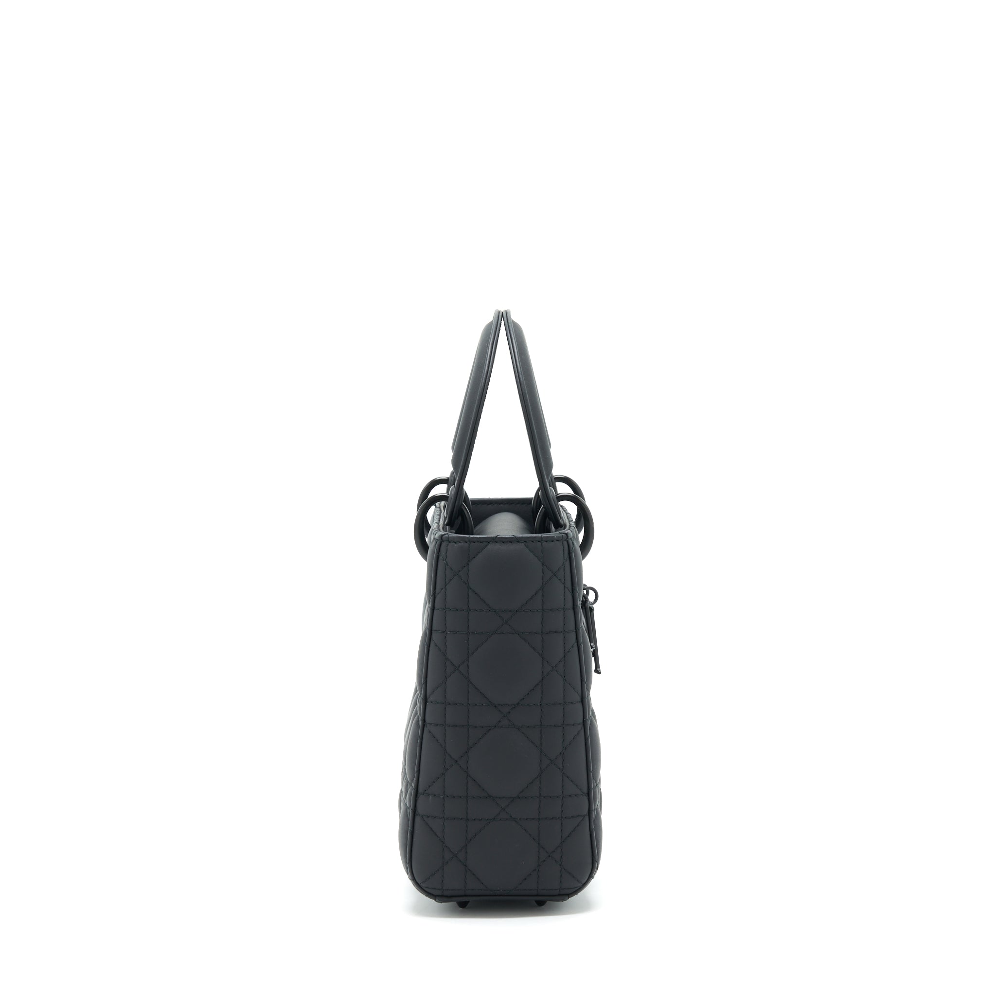 DIOR SMALL LADY DIOR TOTE BAG SO BLACK
