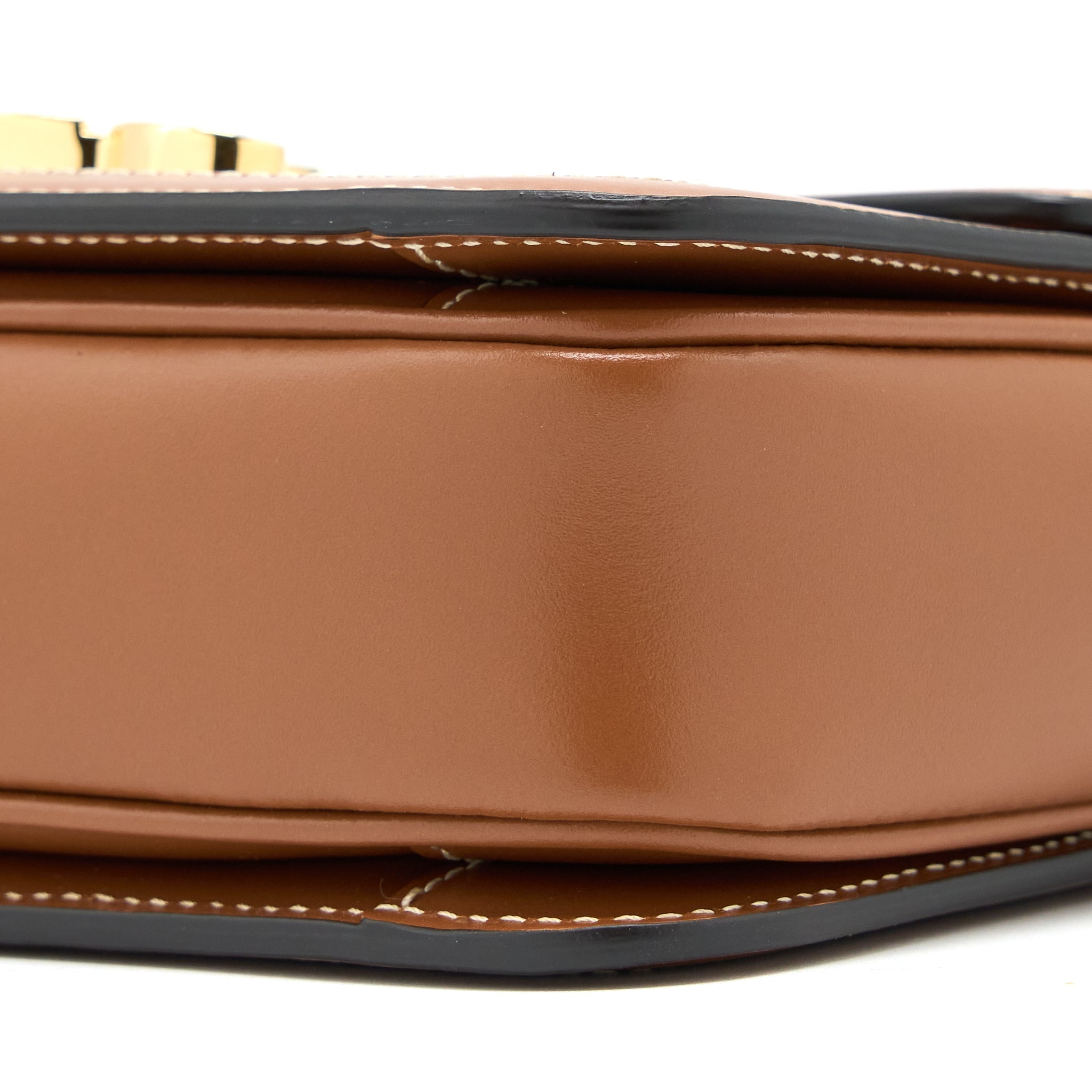 CELINE TEEN TRIOMPHE BAG IN TRIOMPHE CANVAS AND CALFSKIN GHW
