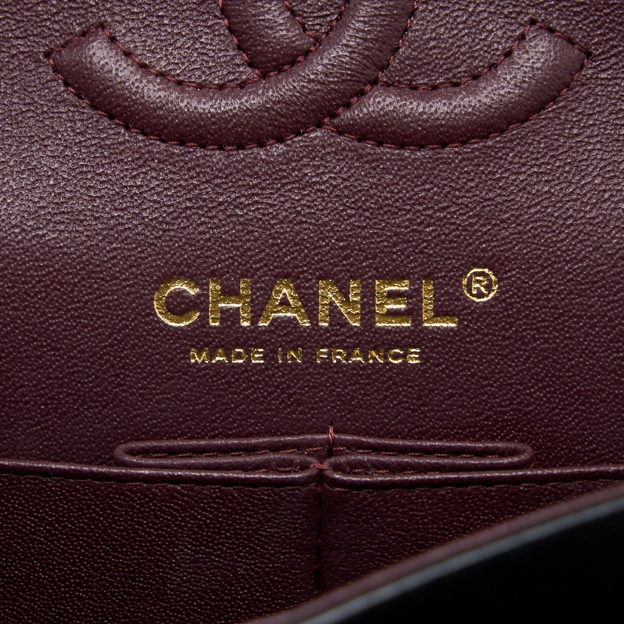 CHANEL SMALL CLASSIC DOUBLE FLAP BAG LAMBSKIN BLACK GHW (MICROCHIP)