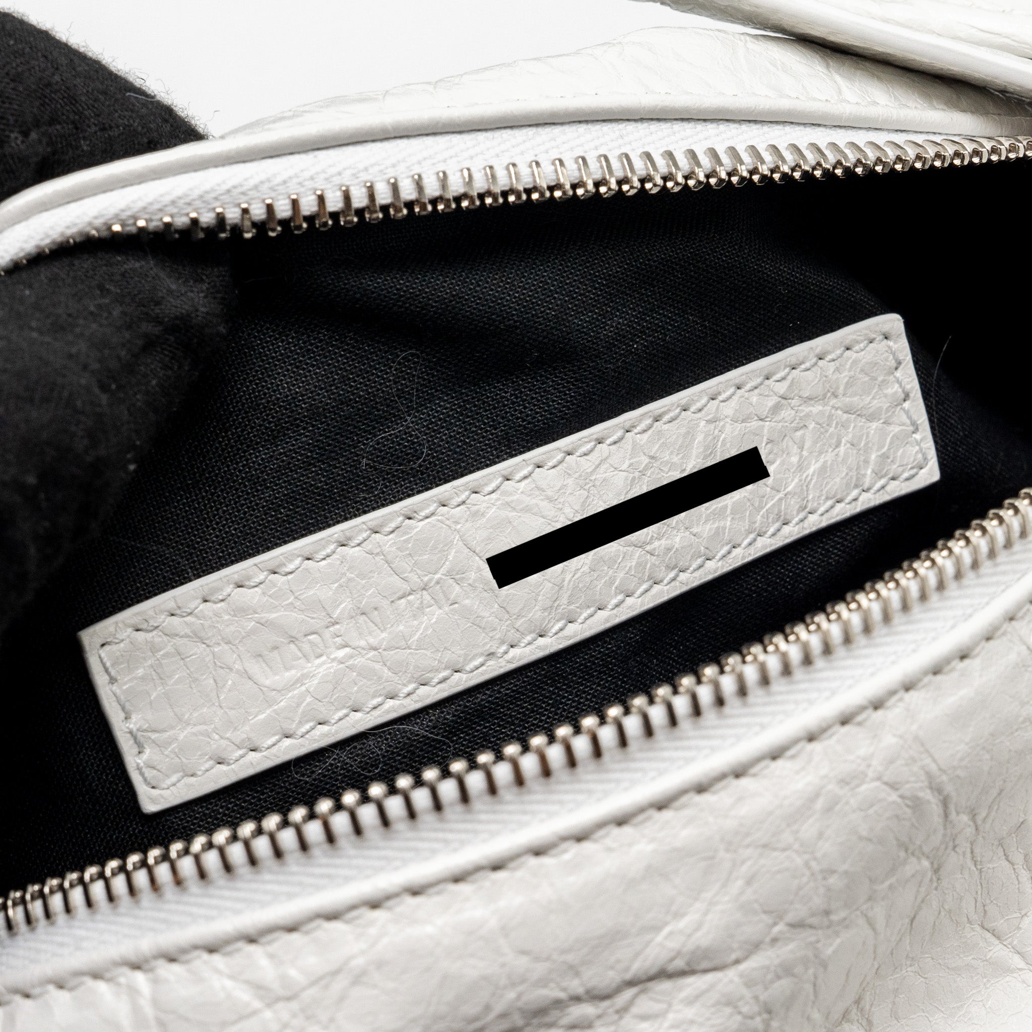 BALENCIAGA SUPERBUSY XS SLING BAG CALFSKIN OPTIC WHITE SHW
