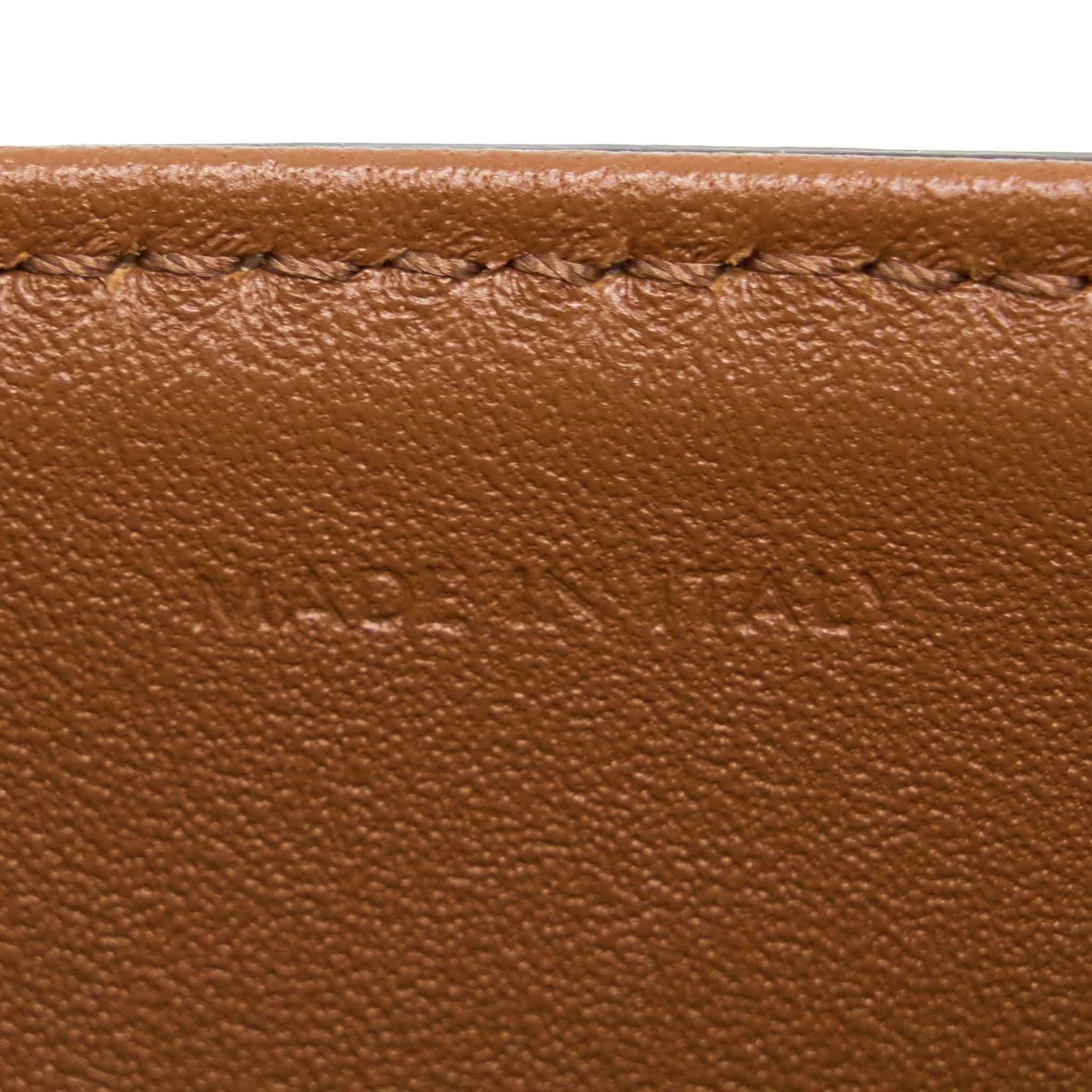 CELINE TEEN TRIOMPHE BAG IN TRIOMPHE CANVAS AND CALFSKIN GHW