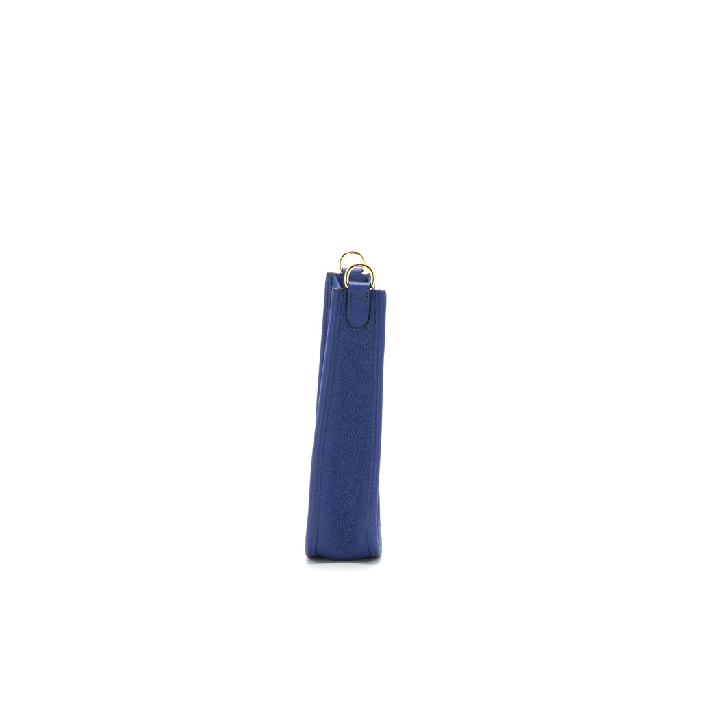 HERMÈS SAC EVELYNE 16 AMAZONE BLEU SAPHIR / BLEU INDIGO