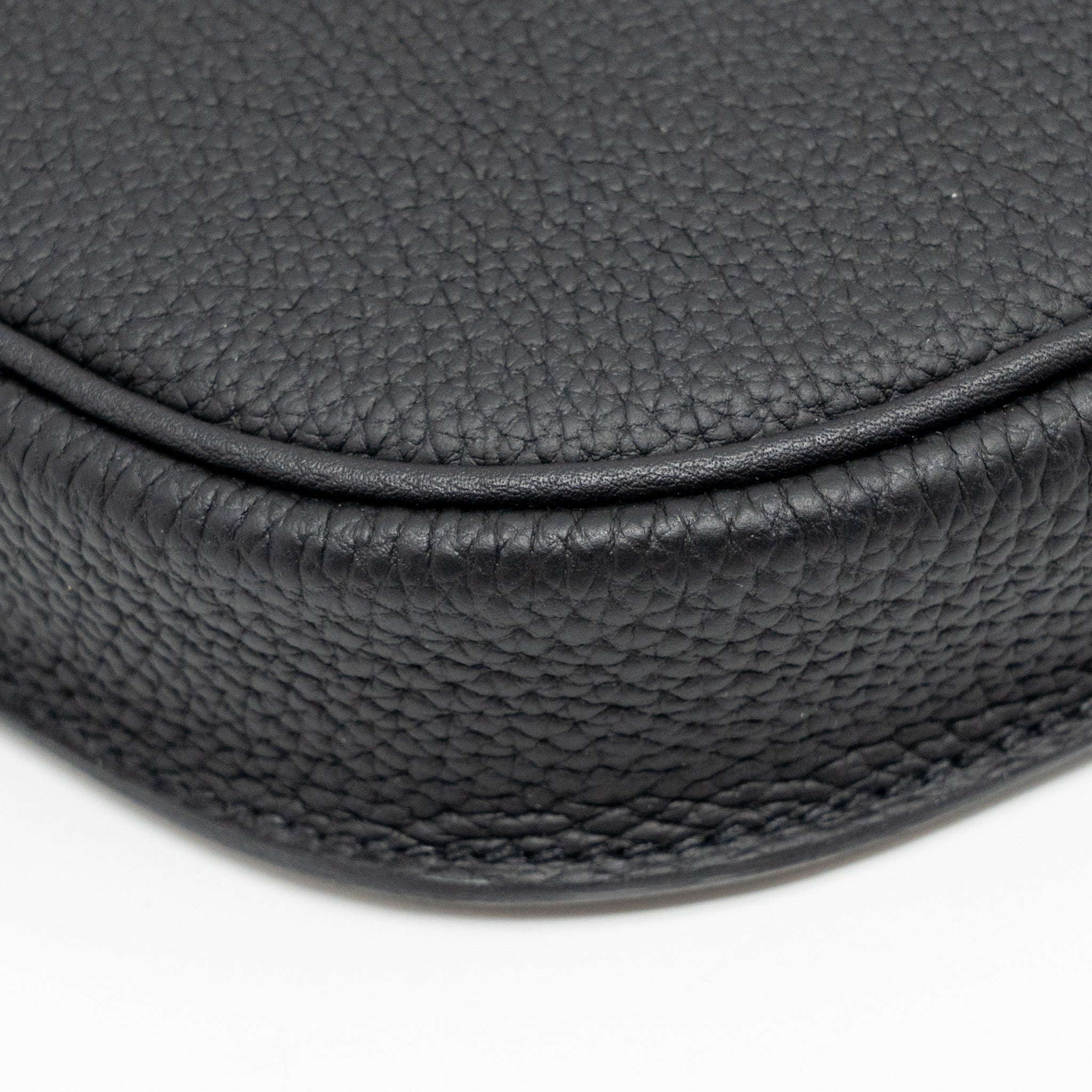 HERMES PERSPECTIVE CAVALIERE 21 BAG TOGO/VACHE HUNTER BLACK SHW