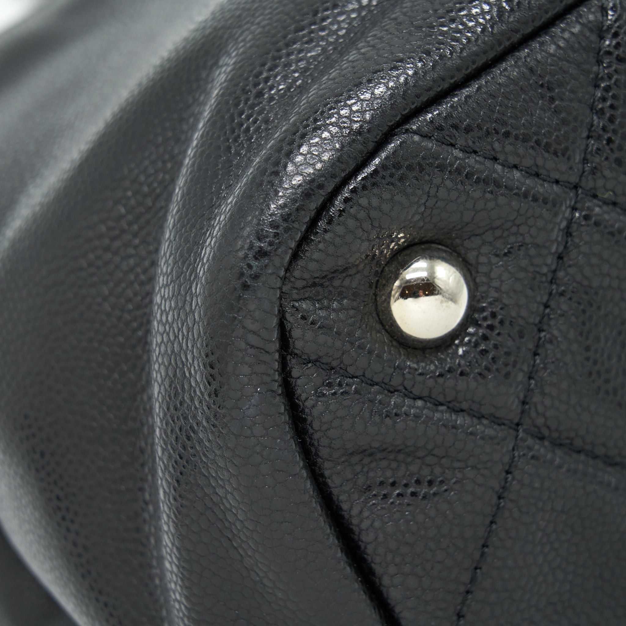 CHANEL TIMELESS SOFT SHOPPER TOTE CAVIAR BLACK SHW