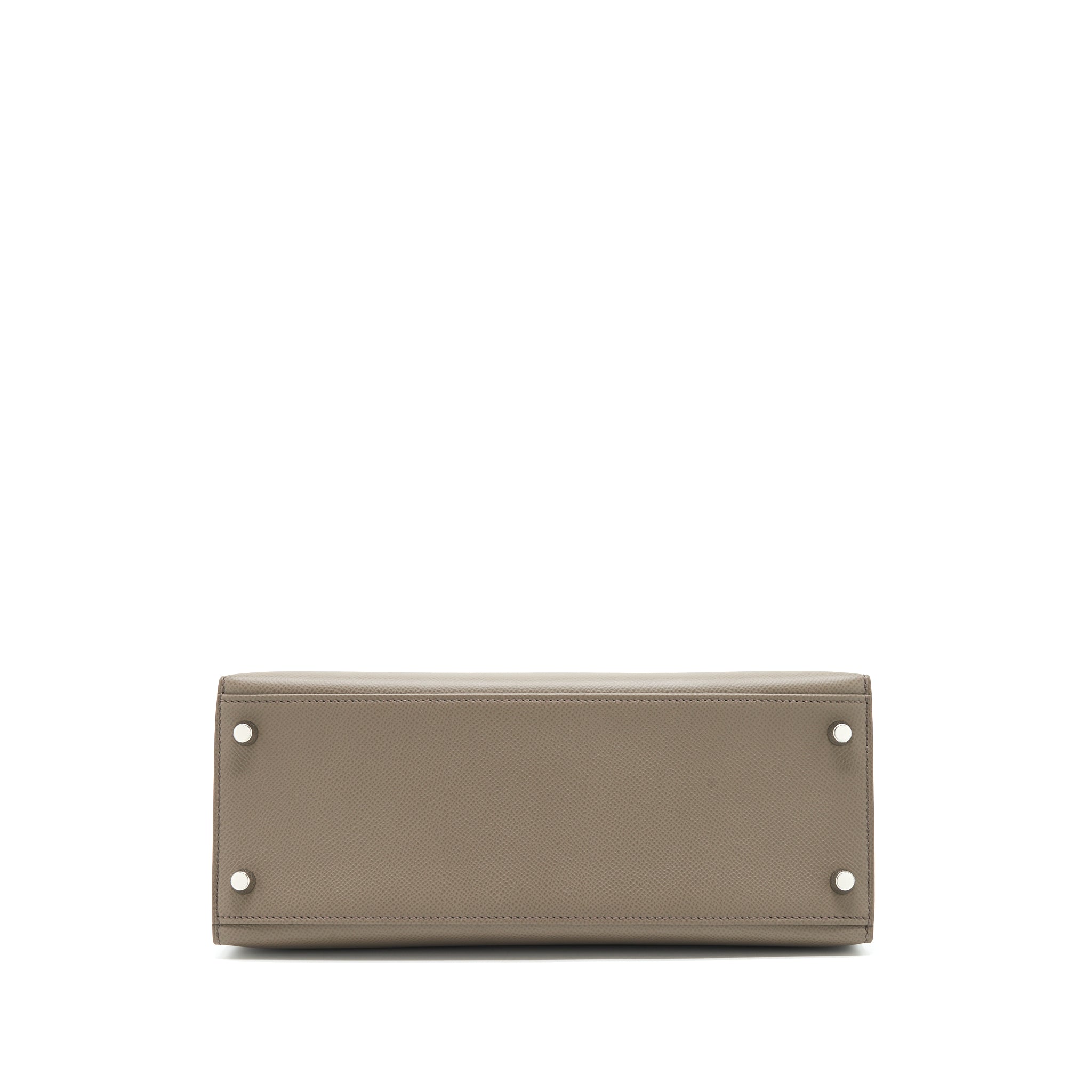HERMES KELLY 28 EPSOM GRIS ETAIN SHW
