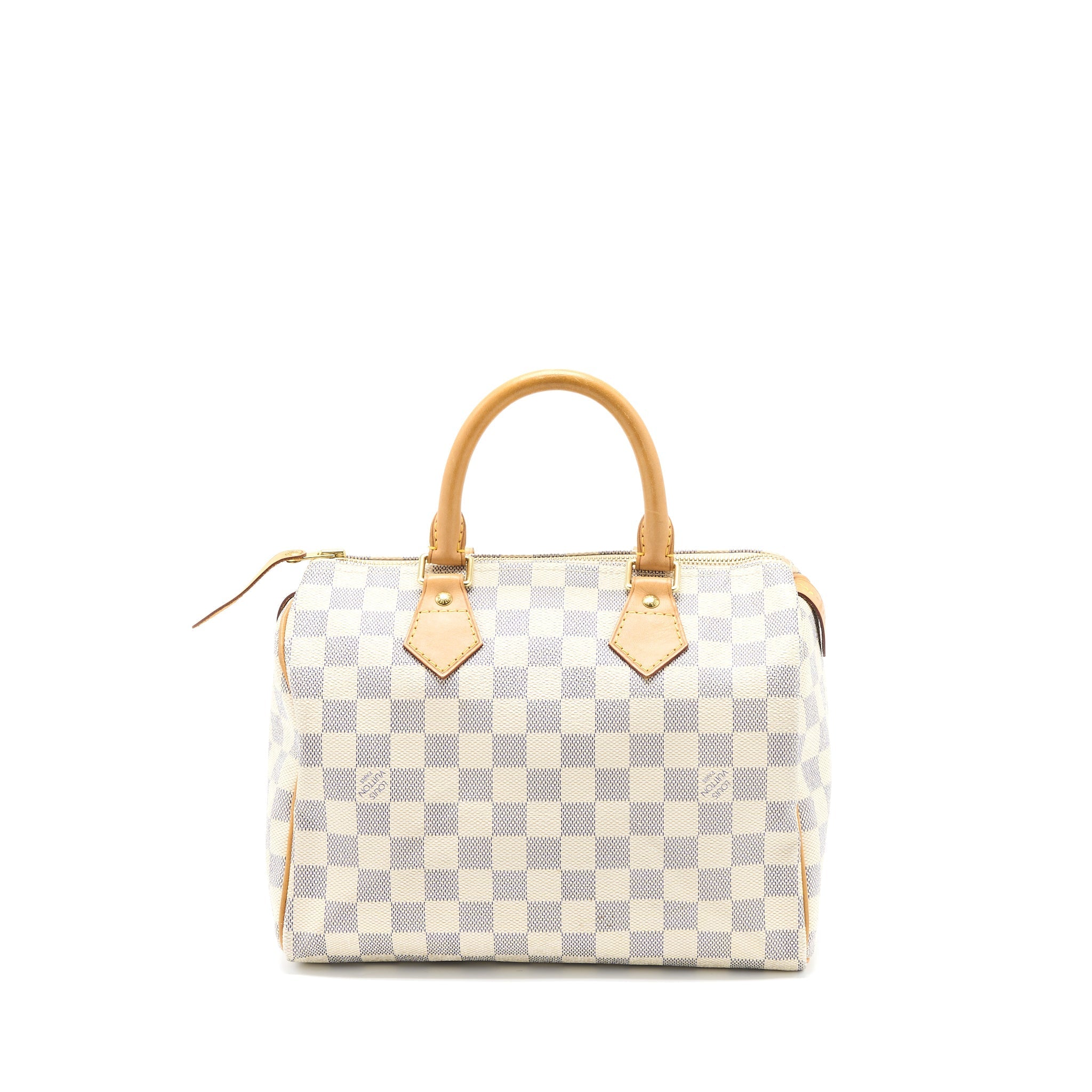 LOUIS VUITTON SPEEDY 25 DAMIER AZUR CANVAS GHW