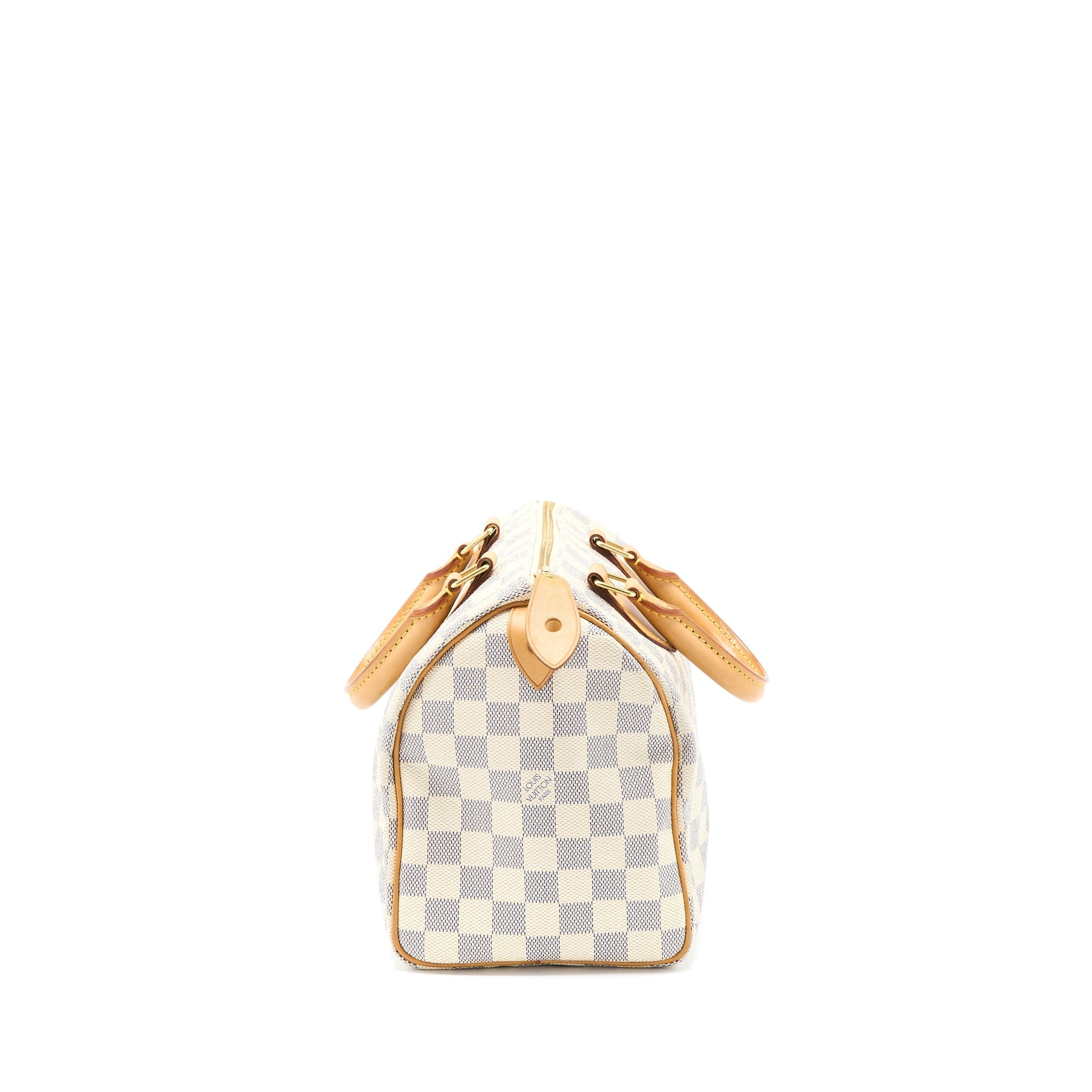 LOUIS VUITTON SPEEDY 25 DAMIER AZUR CANVAS GHW