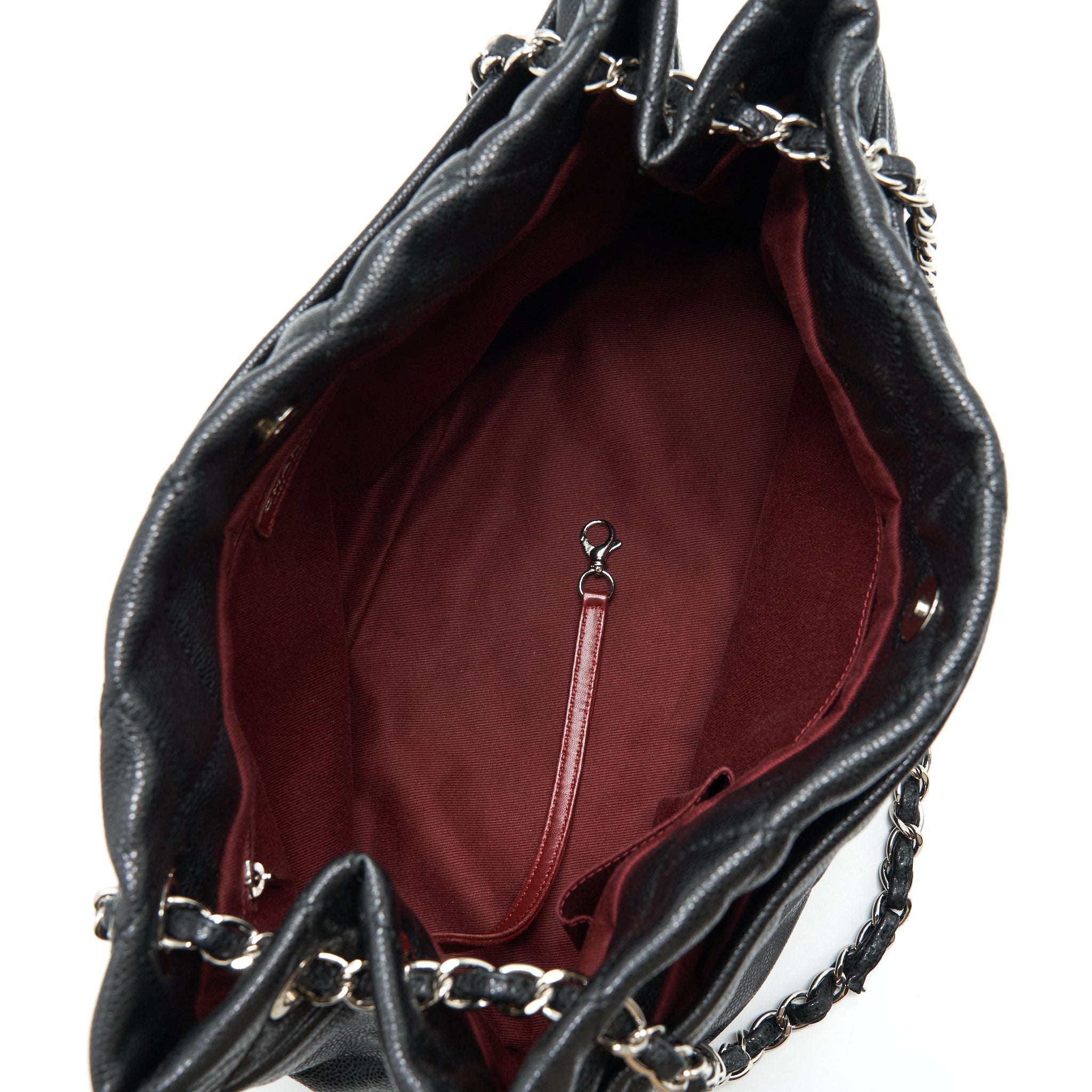 CHANEL TIMELESS SOFT SHOPPER TOTE CAVIAR BLACK SHW