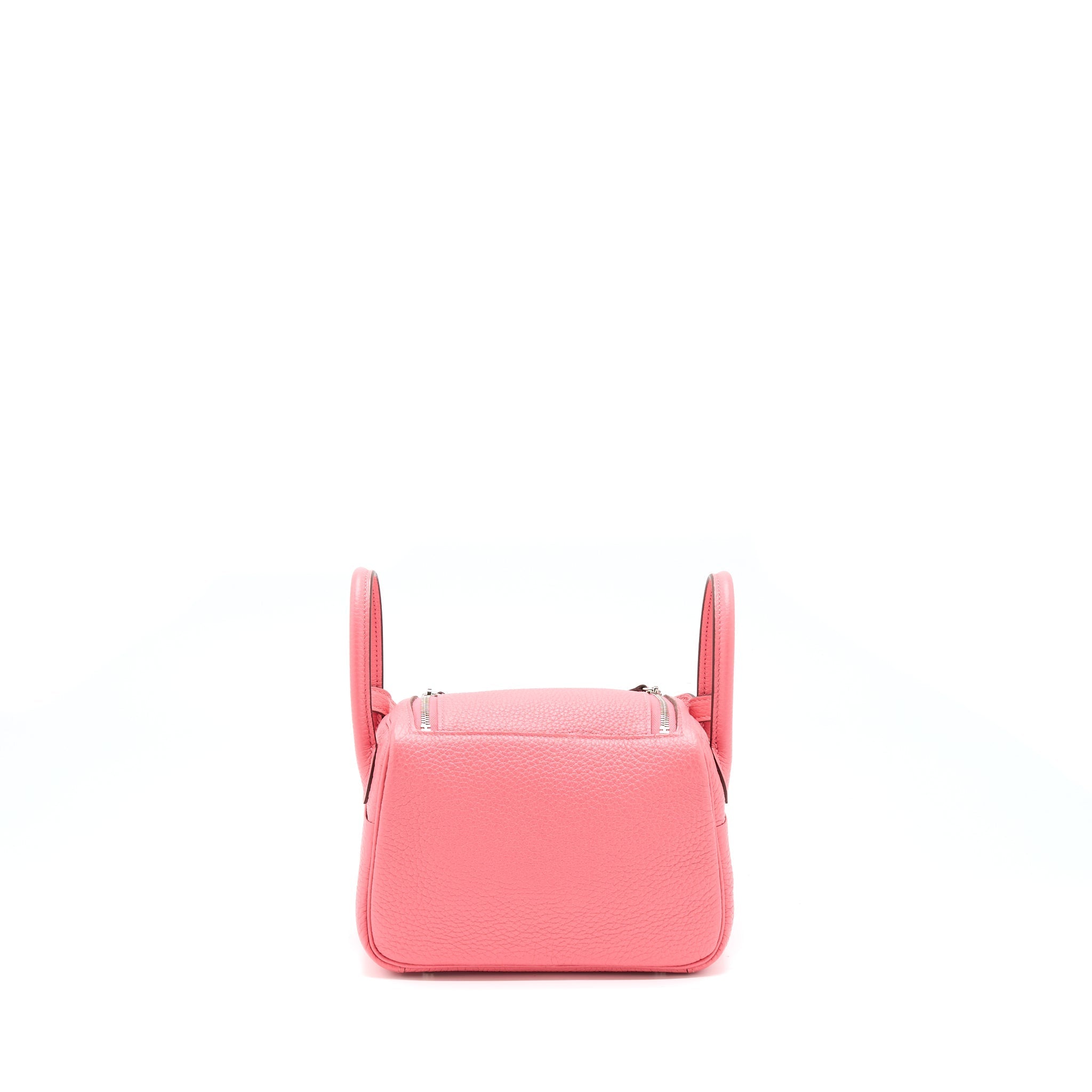 HERMES MINI LINDY CLEMENCE 8W ROSE AZALEE SHW