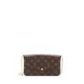 LOUIS VUITTON FELICIE POCHETTE MONOGRAM CANVAS GHW