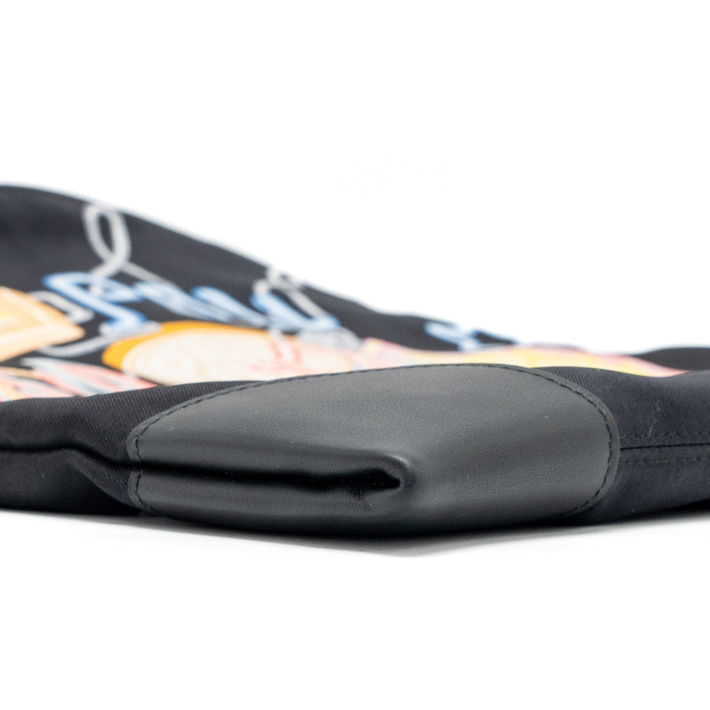 HERMES SILKCITY SHOULDER BAG MULTICOLOUR BLACK SHW