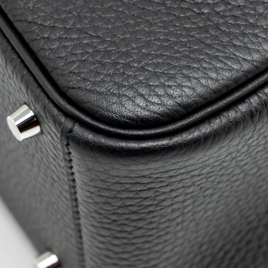 HERMES MINI LINDY II CLEMENCE BLACK SHW