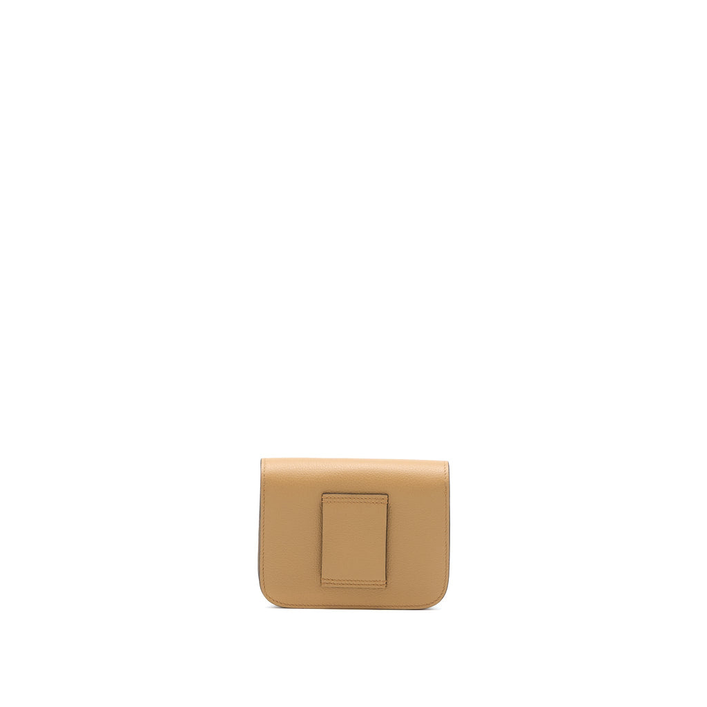 HERMES CONSTANCE SLIM EVERCOLOR CHAI / LIME SHW