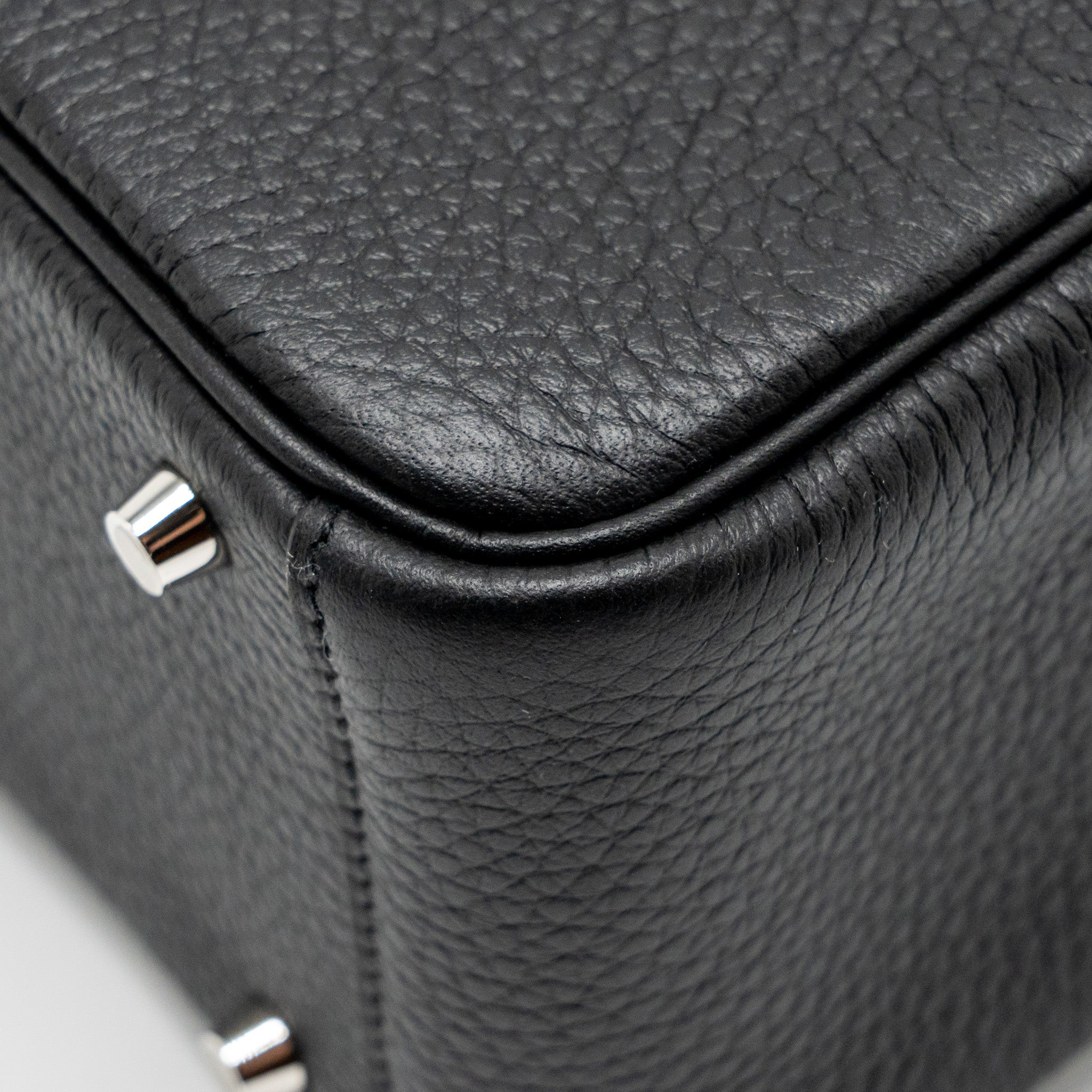 HERMES MINI LINDY II CLEMENCE BLACK SHW