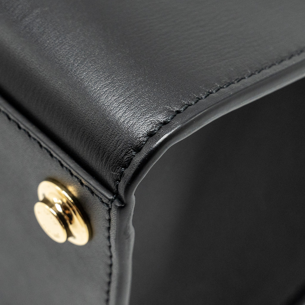 LOUIS VUITTON CITY STEAMER PM GRAINED CALFSKIN BLACK GHW